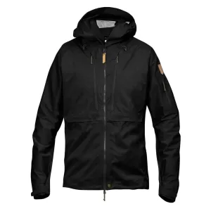 Fjallraven Keb Eco-Shell Jacke Schwarz
