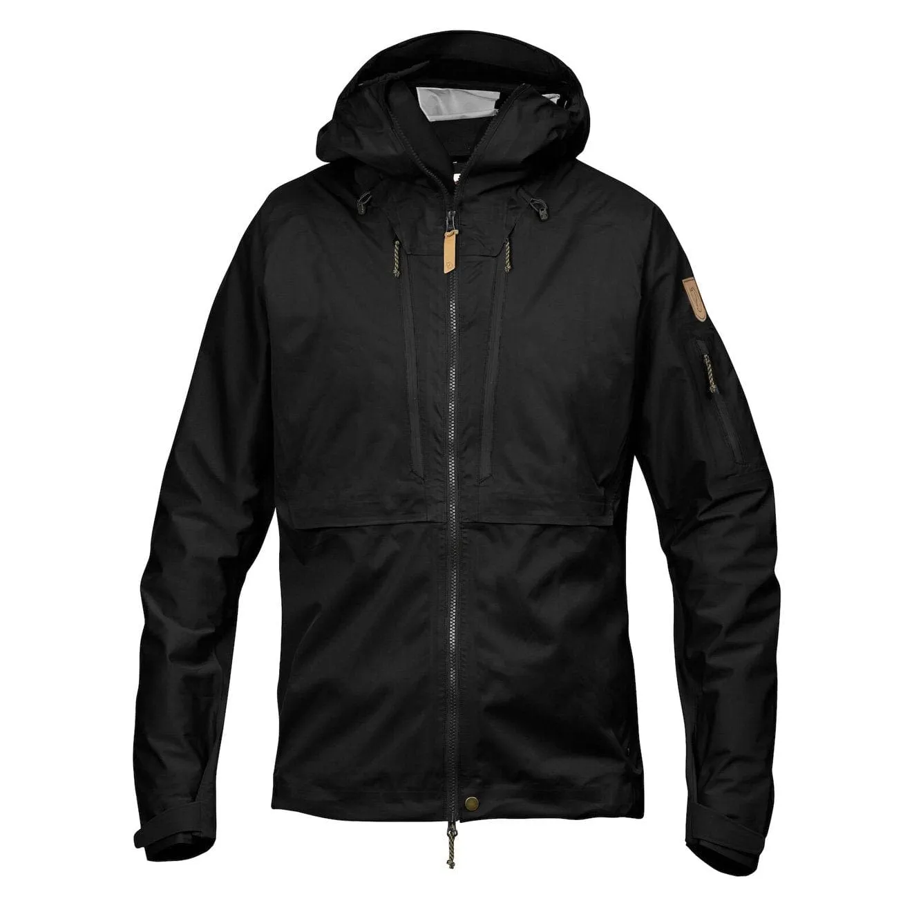 Fjallraven Keb Eco-Shell Jacke Schwarz