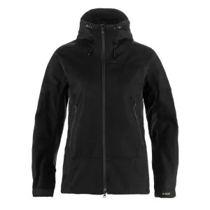 Fjallraven Damen Abisko Lite Trekkingjacke Schwarz
