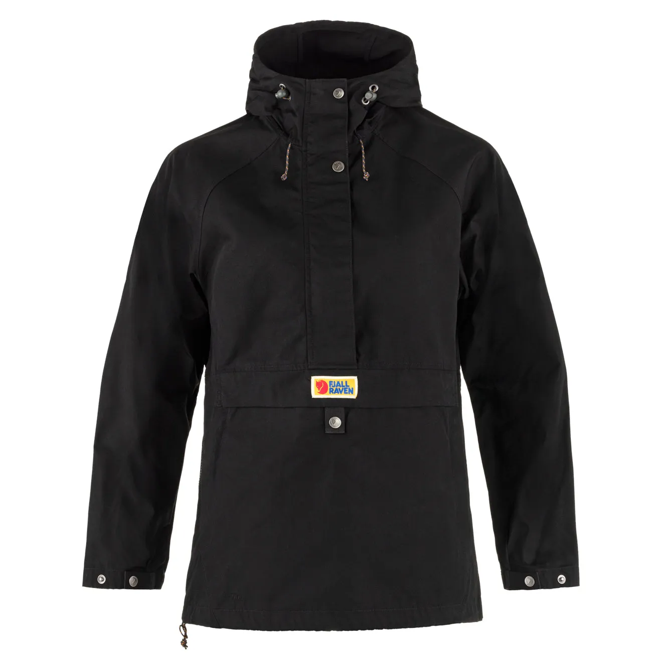 Fjallraven Damen Vardag Anorak Schwarz