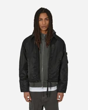 Fliegerjacke Schwarz