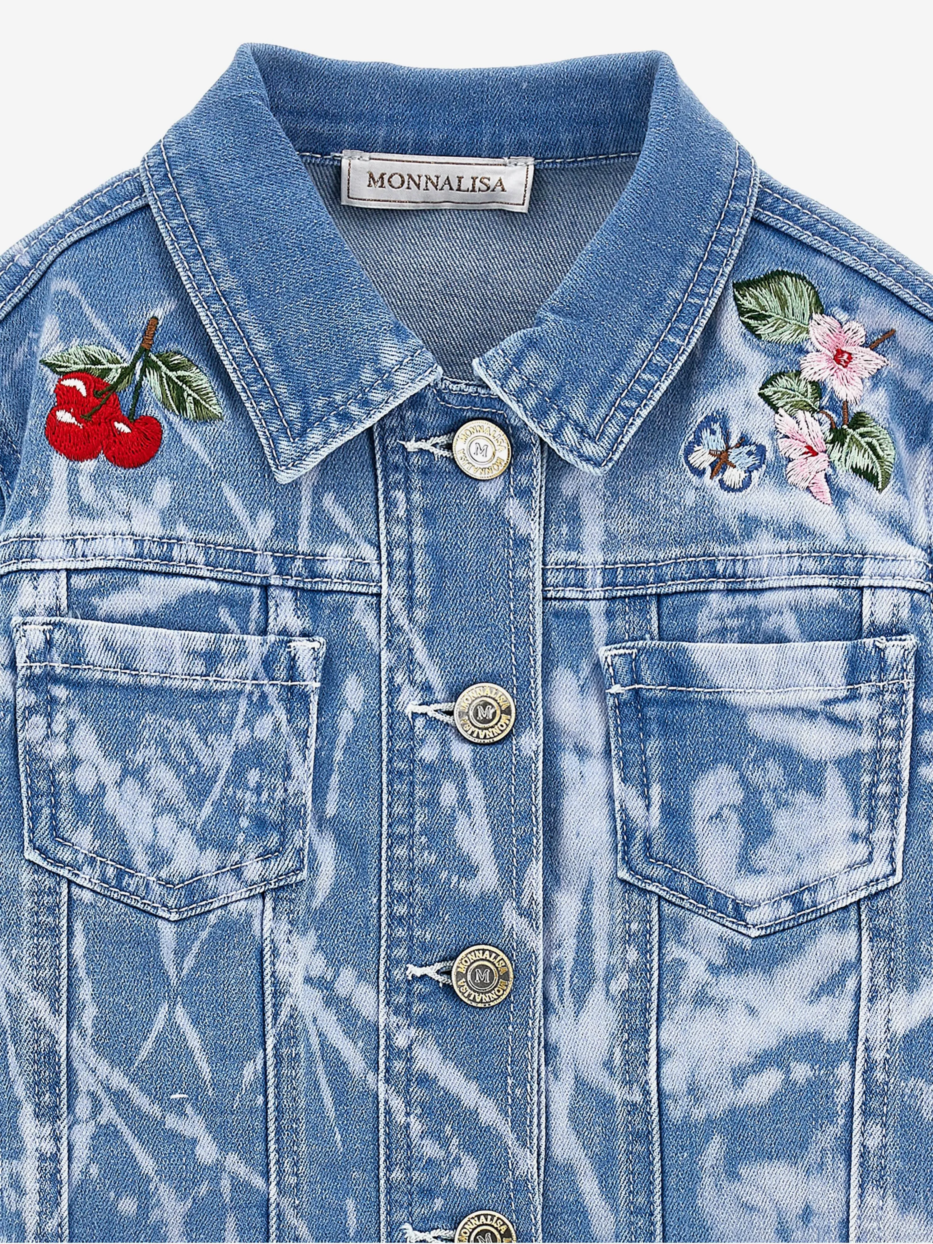 Mädchen Denim Jacke in Blau