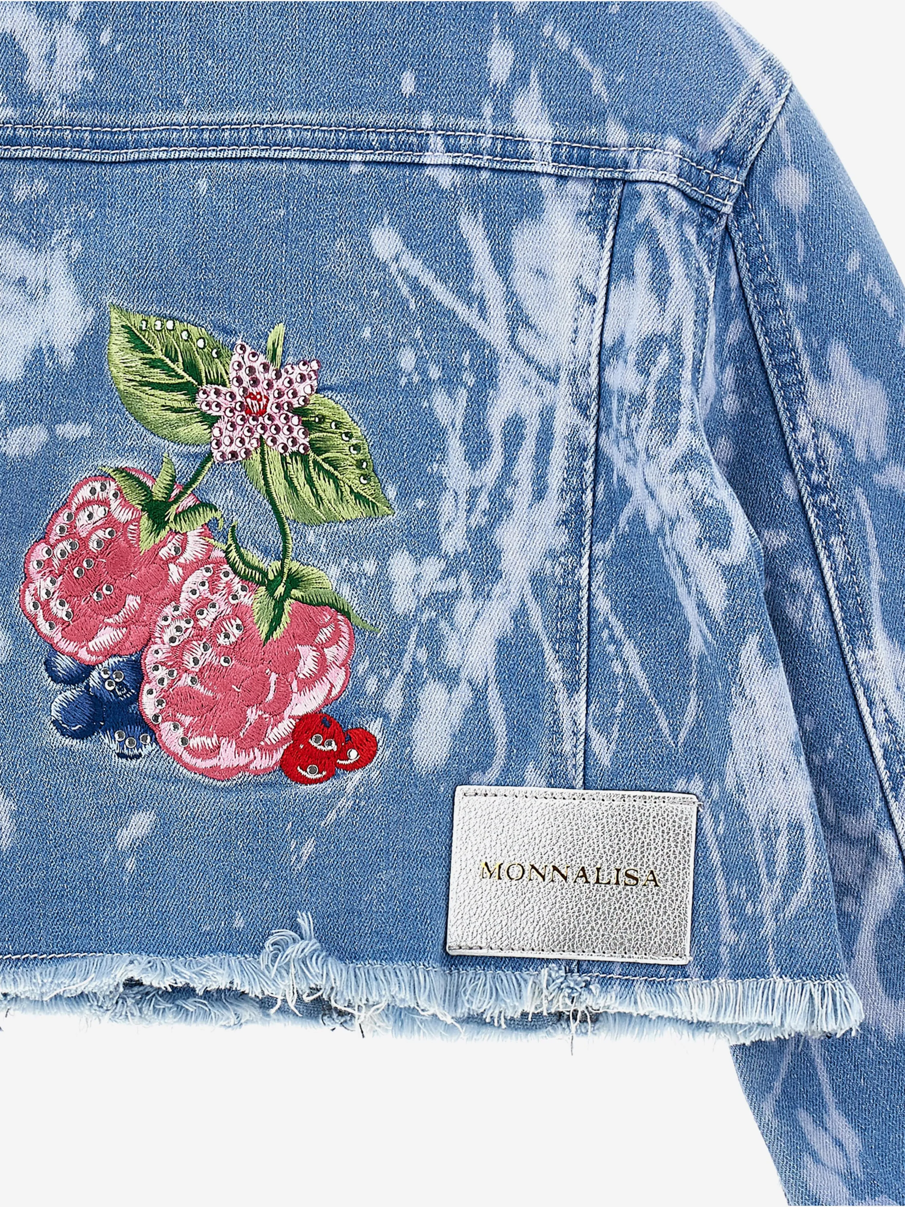 Mädchen Denim Jacke in Blau