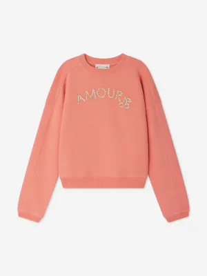 Mädchen Gena Sweatshirt in Rosa