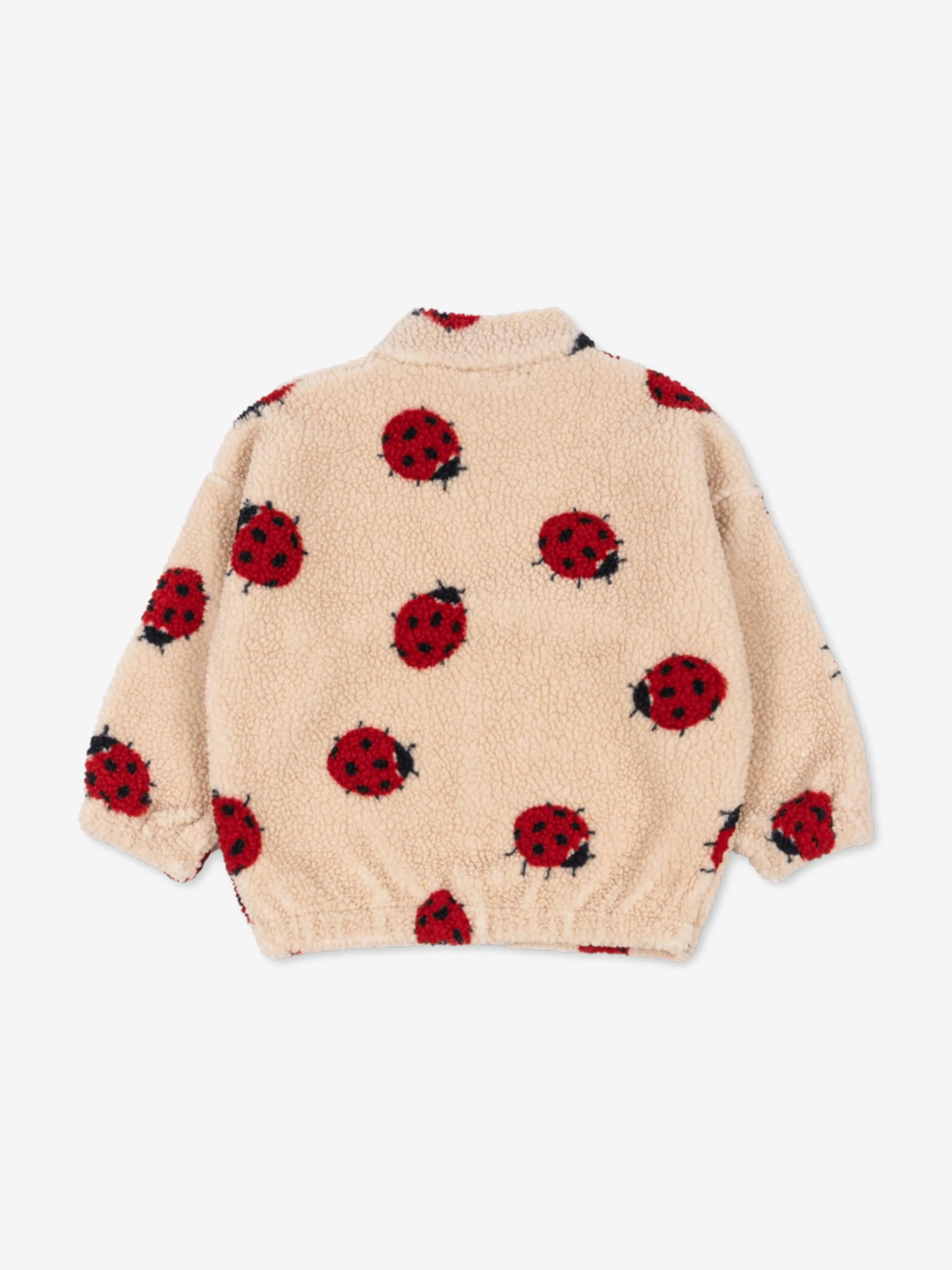 Mädchen Jody Marienkäfer Teddy Jacke in Beige