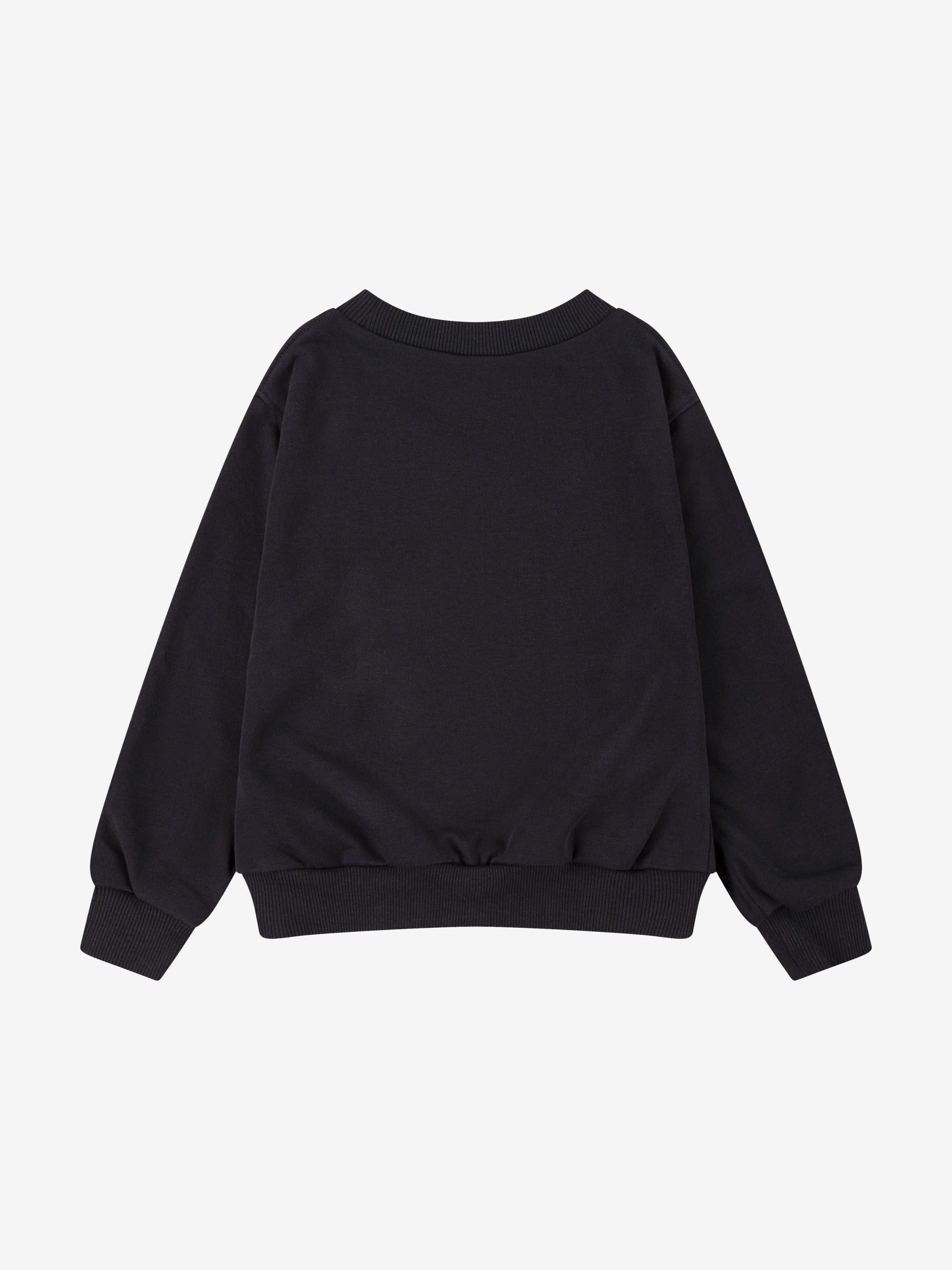 Mädchen Logo Sweatshirt in Schwarz