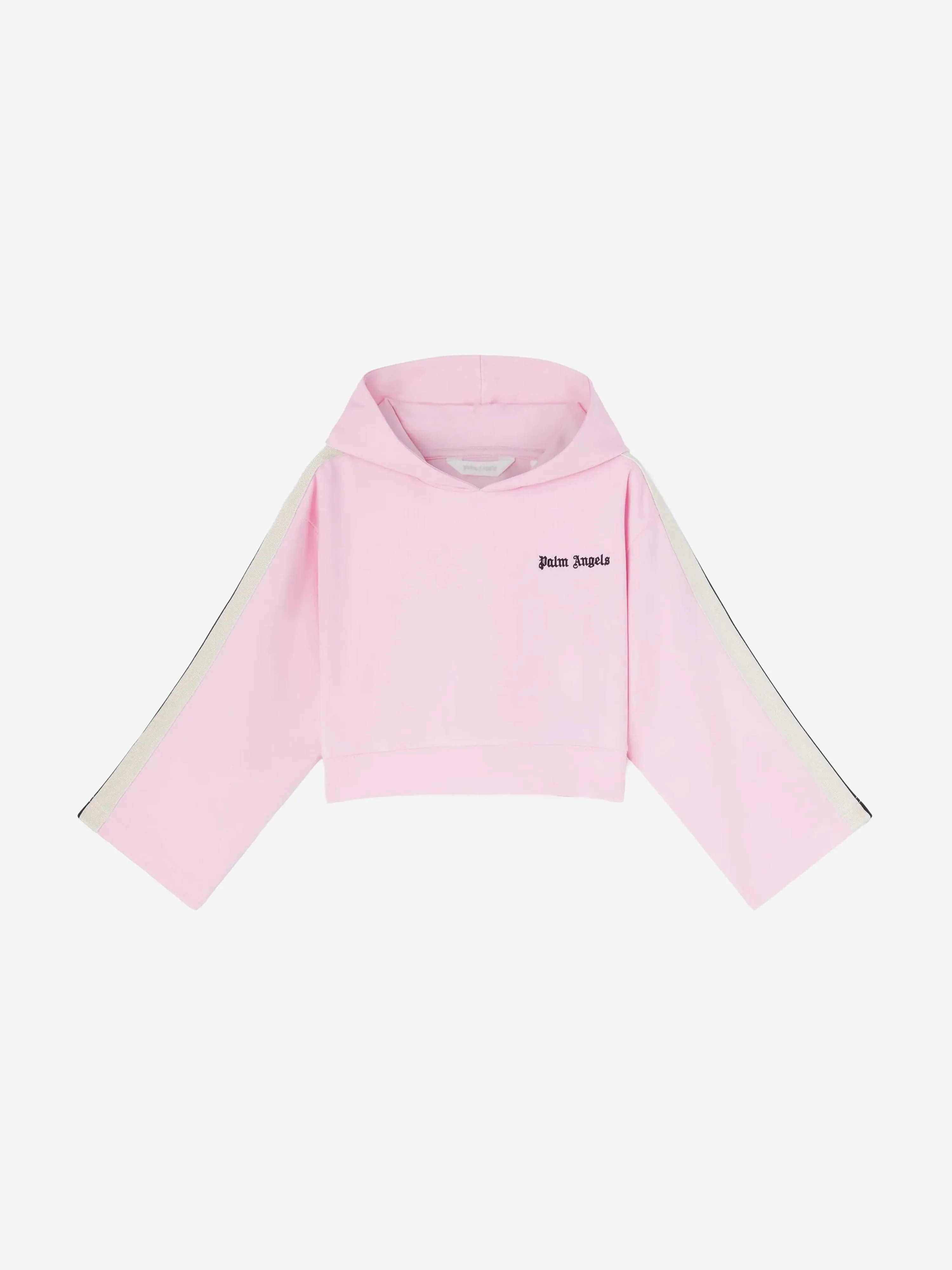 Mädchen Neue Track Cropped Hoodie in Rosa