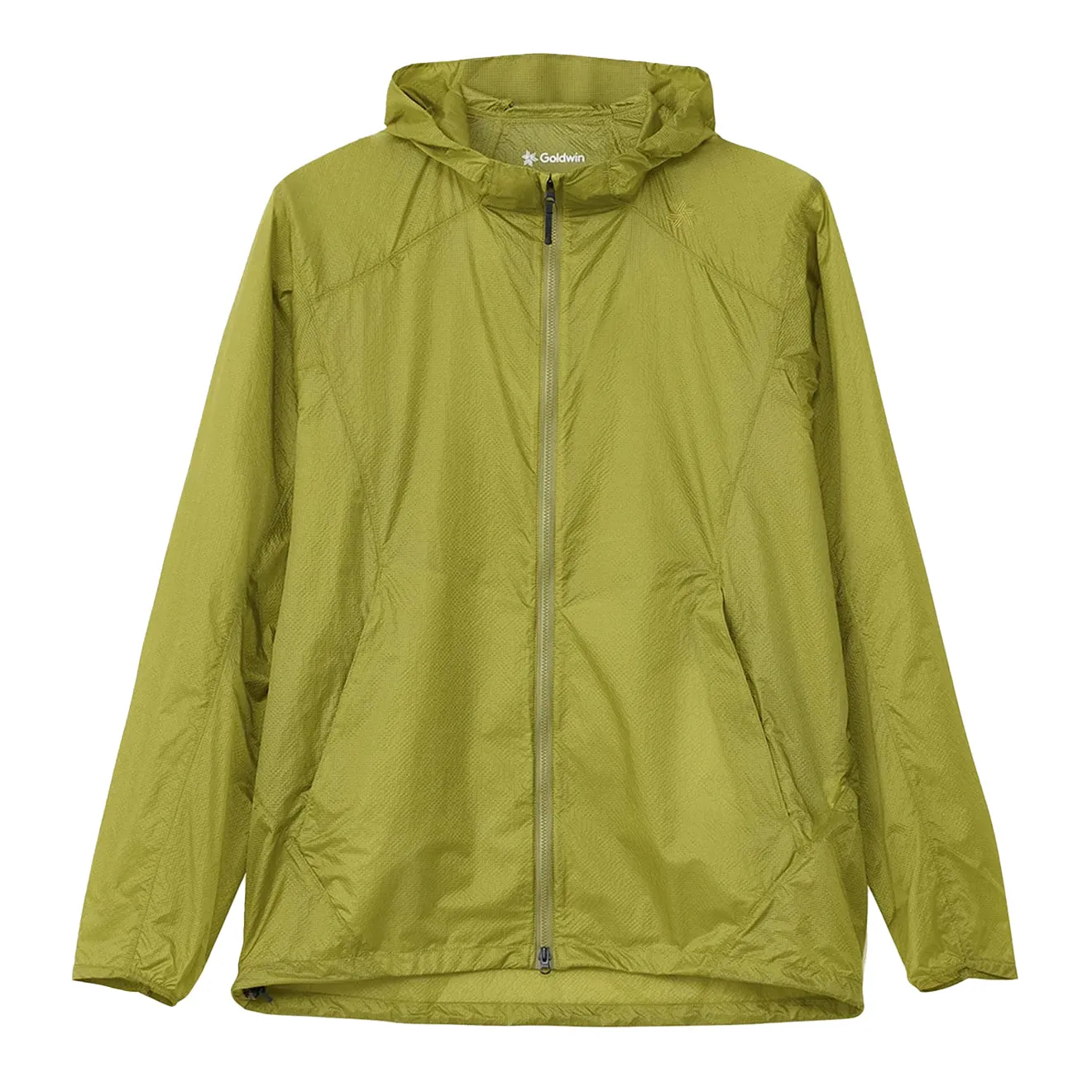 Goldwin Airly Shell Packable Windjacke in Sprossgelb