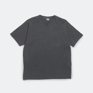 Gramicci Kleidung Healthknit SS Pocket T-Shirt - Pigmentschwarz