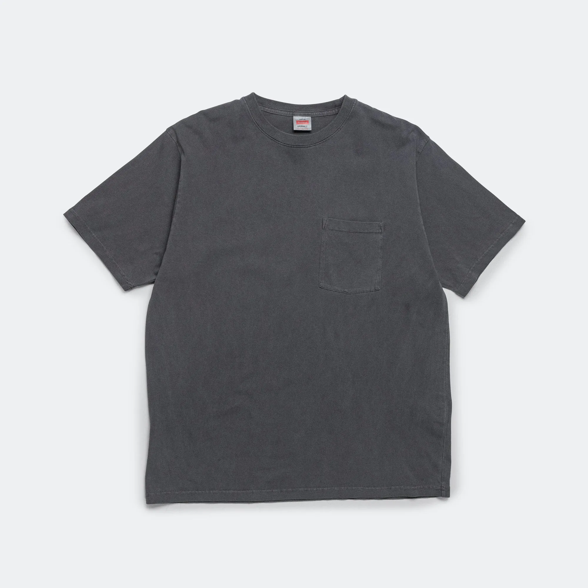 Gramicci Kleidung Healthknit SS Pocket T-Shirt - Pigmentschwarz