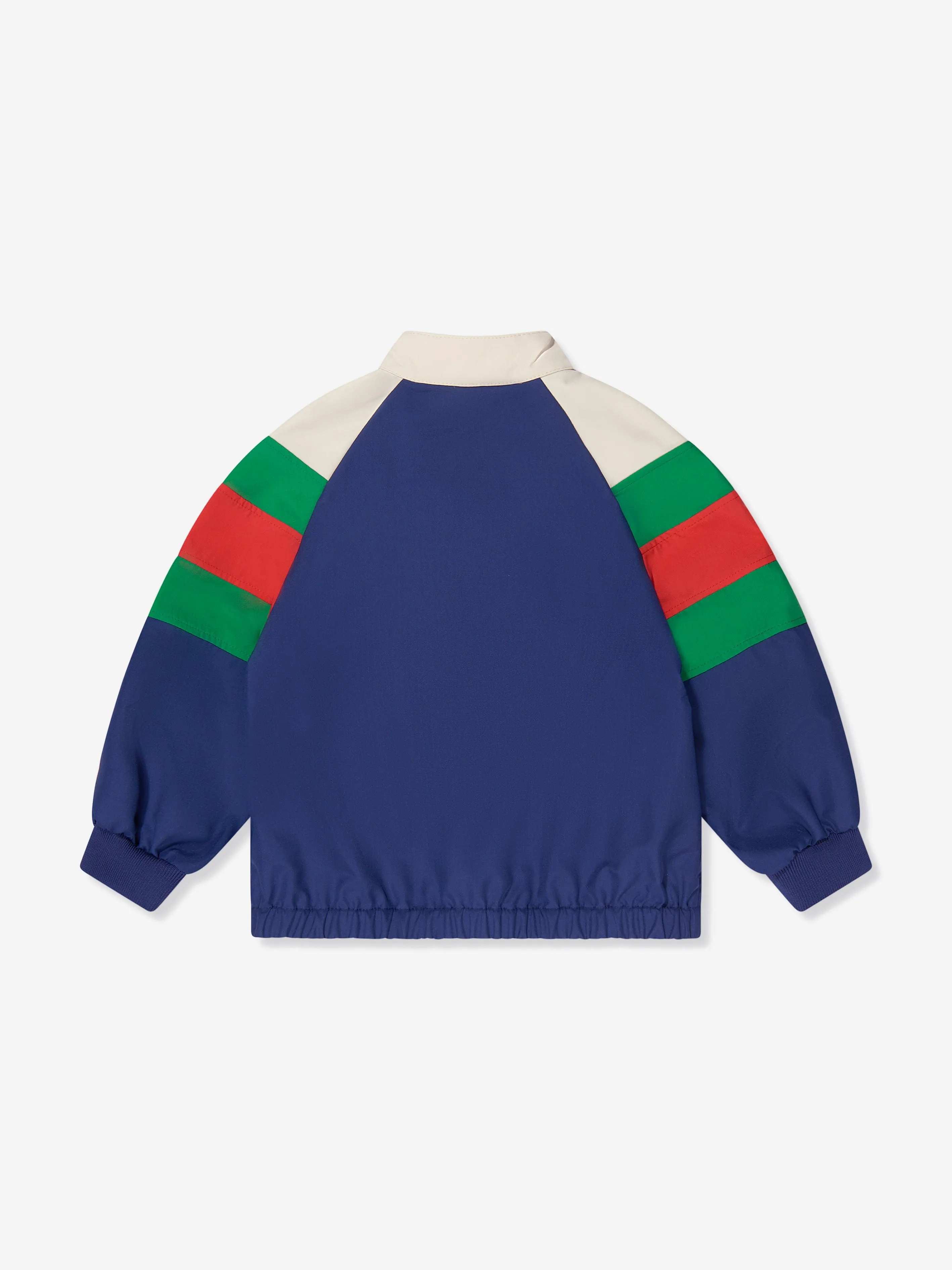 Gucci Girls Chevron Reißverschluss-Jacke in Mehrfarbig