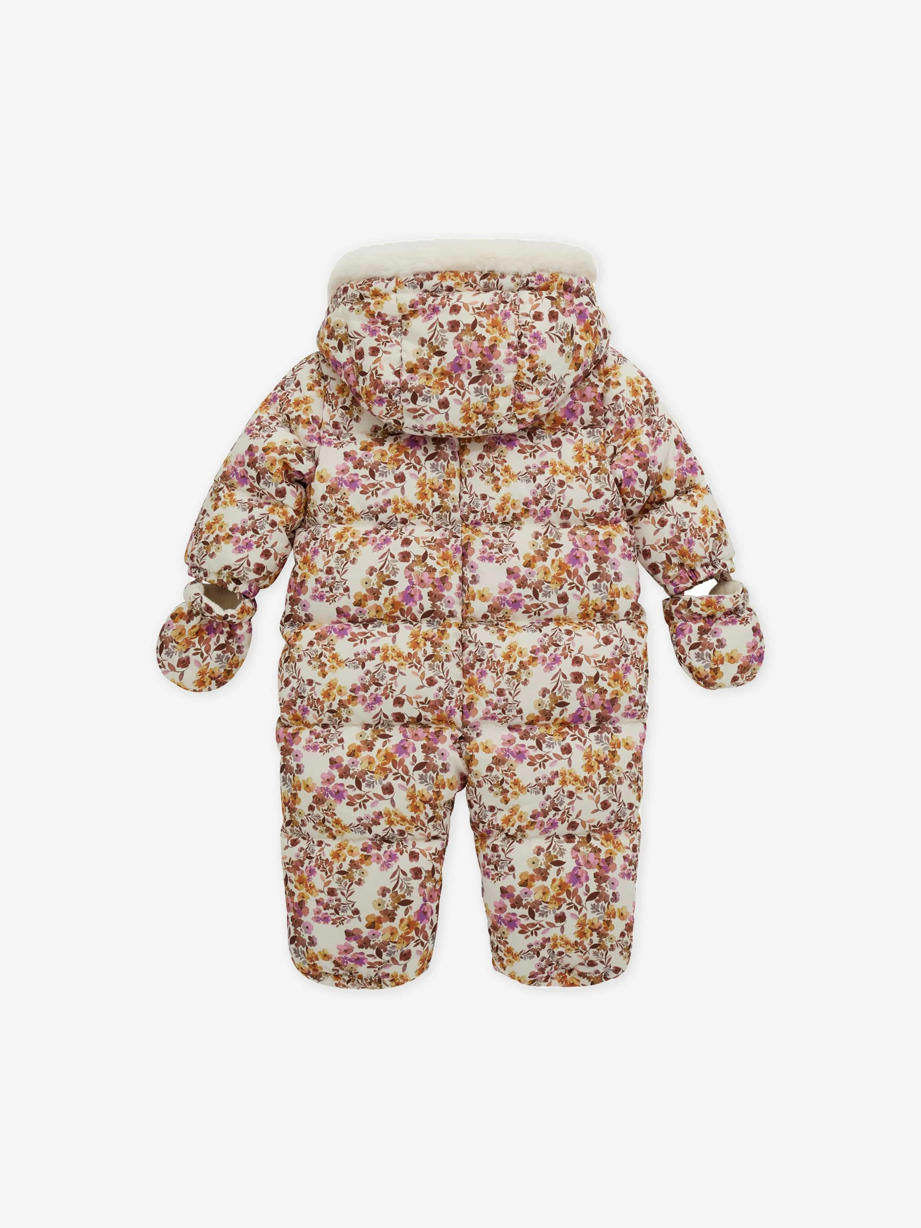 Guess Baby Girls Blumen-Schneeanzug in Rosa