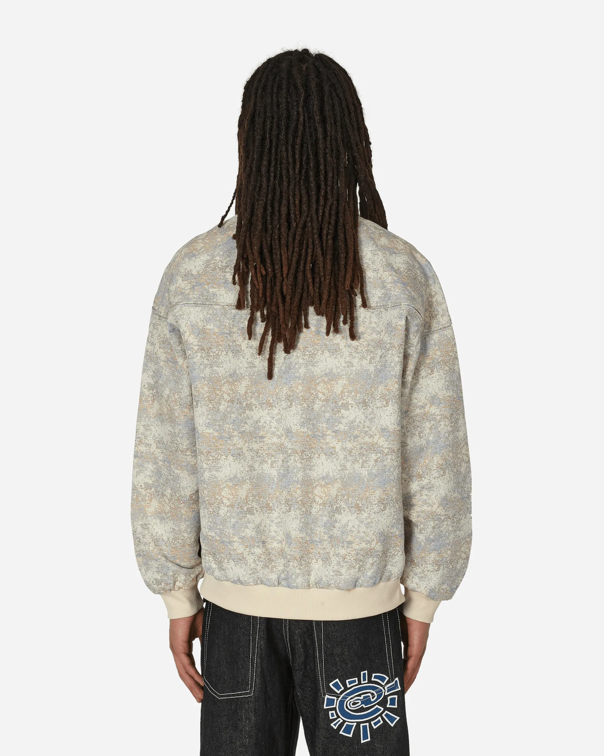 Hazy Jacquard Bomberjacke Beige