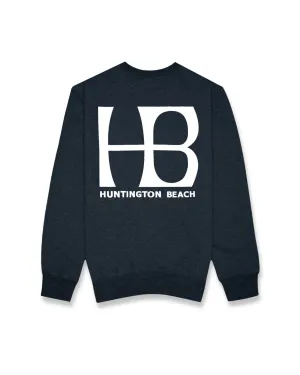 HB City Logo 2 Crewneck Sweatshirt - Anthrazit