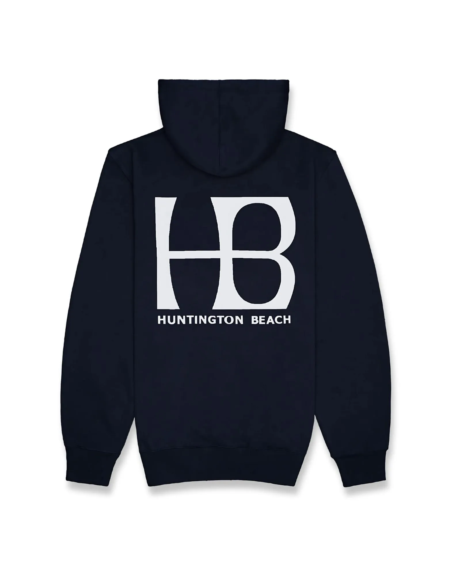 HB City Logo 2 Pullover Hoodie - Marineblau