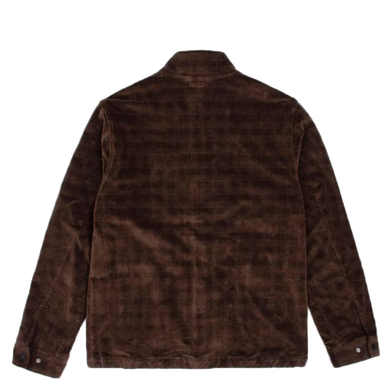 Hikerdelic Plaid Cordjacke in Braun