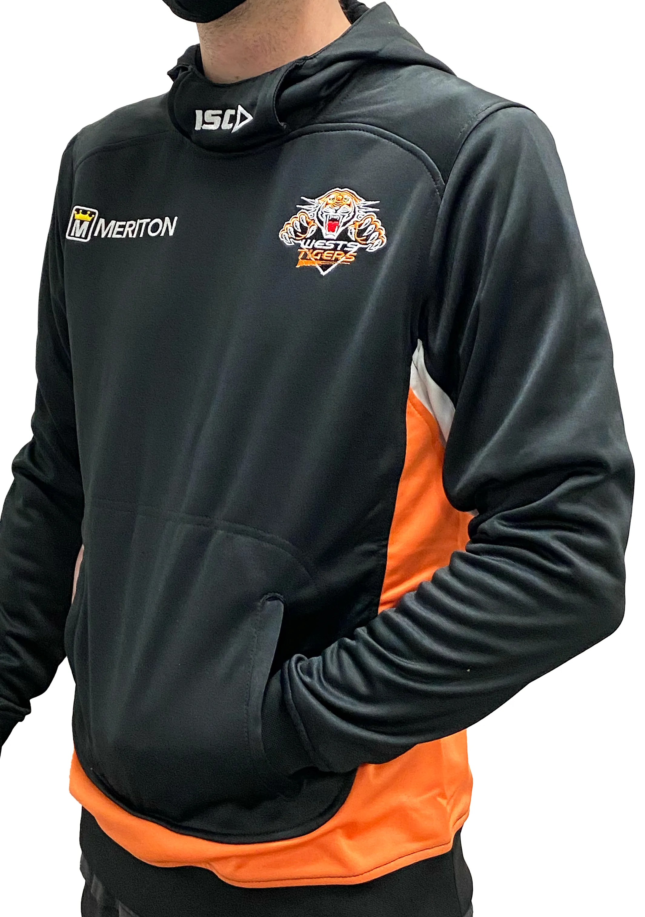 ISC Herren Wests Tigers Performance Hoodie <br> 7WT5PHD1A