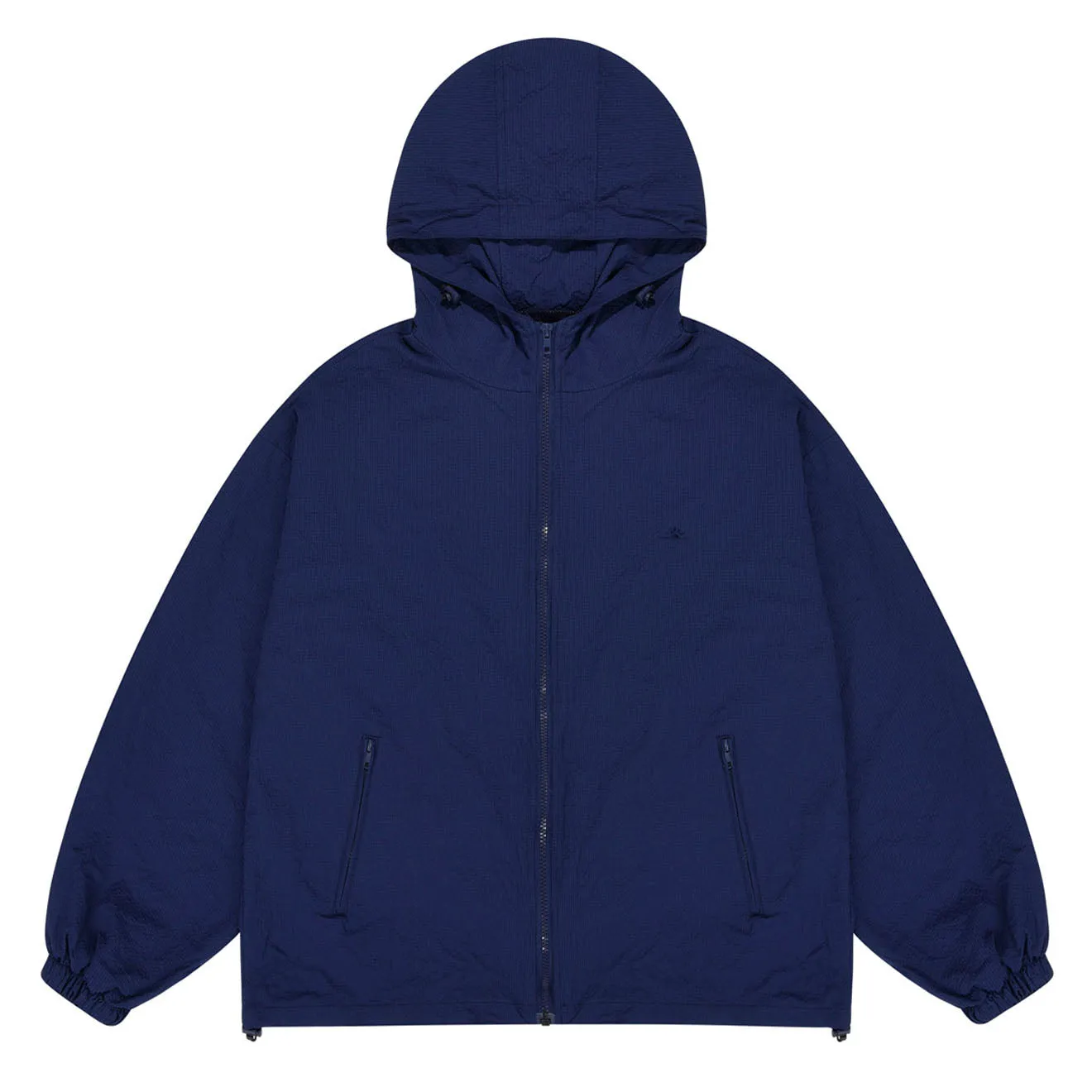 Kappy Leichte Kapuzenjacke Windjacke Marineblau