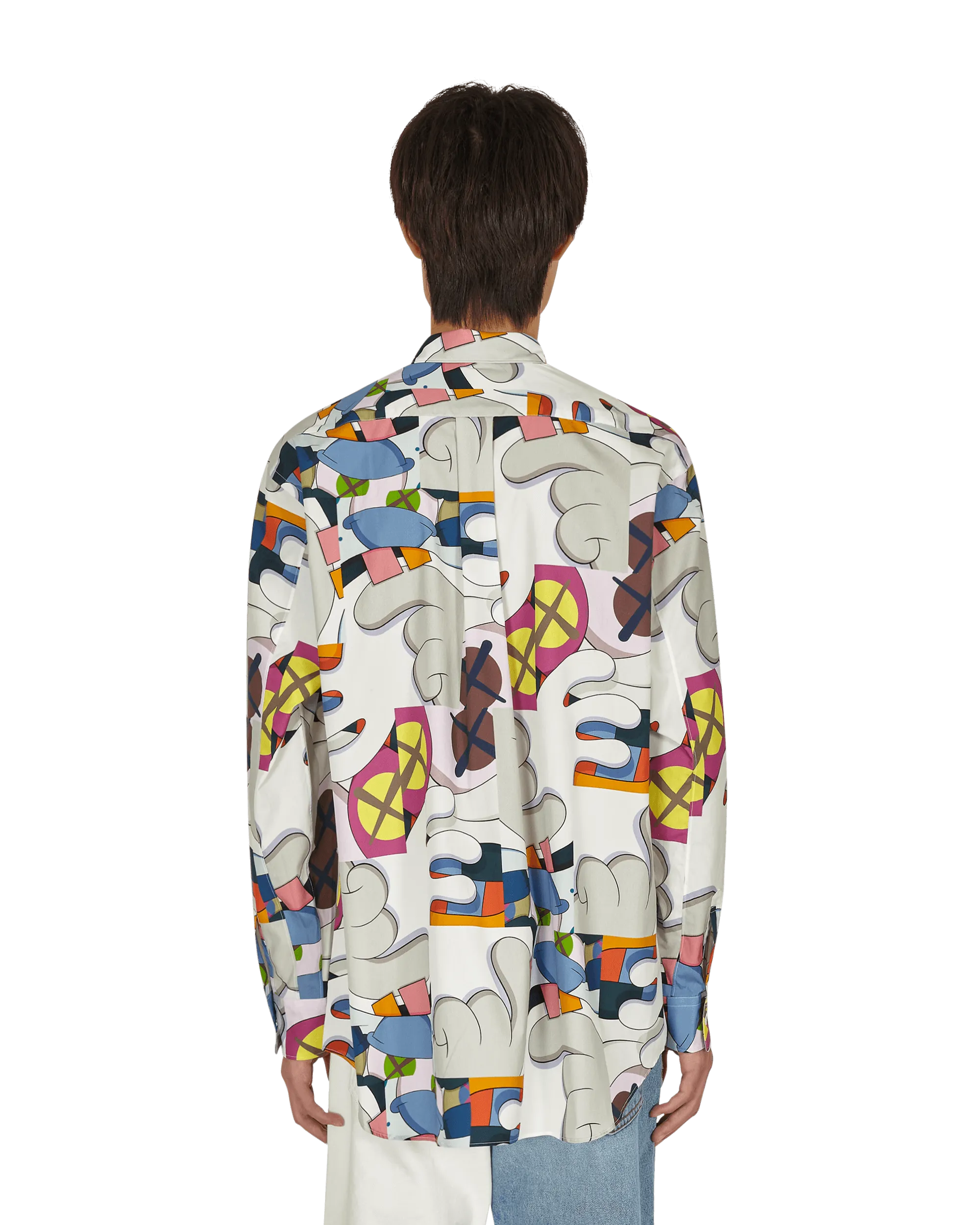 KAWS Classic Shirt mit mehrfarbigem Overlay