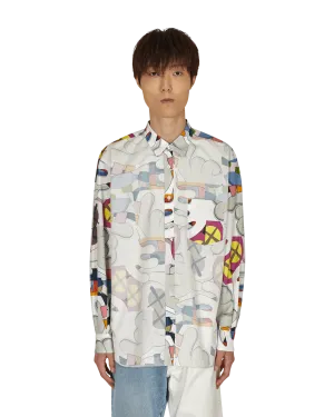 KAWS Classic Shirt mit mehrfarbigem Overlay