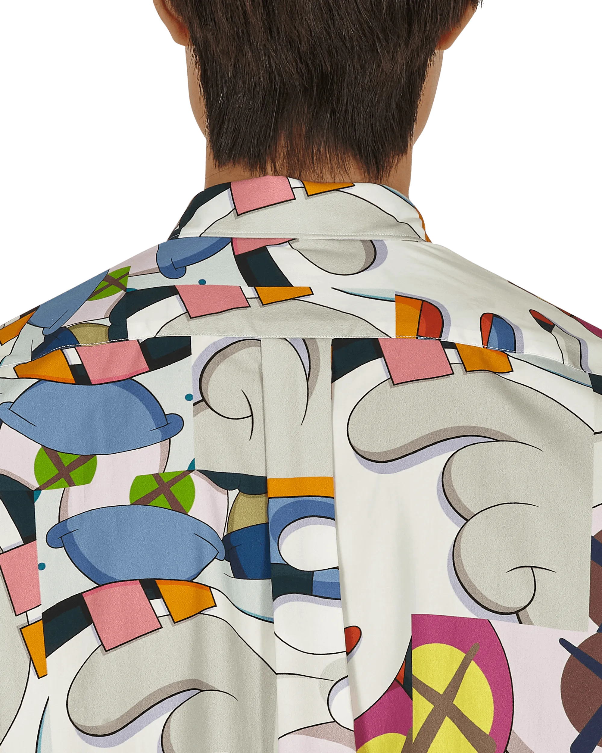 KAWS Classic Shirt mit mehrfarbigem Overlay