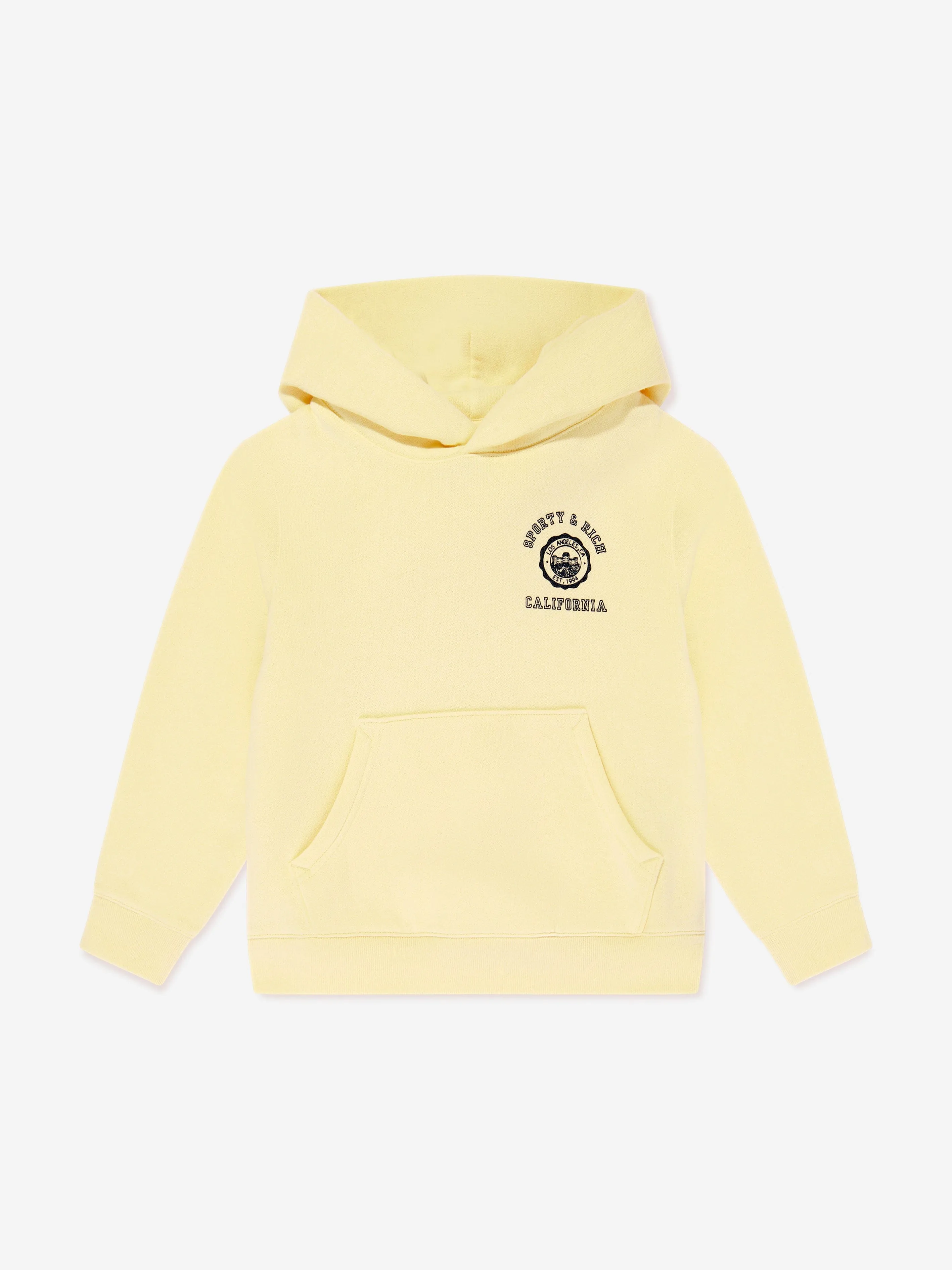 Kids California Emblem Hoodie in Gelb