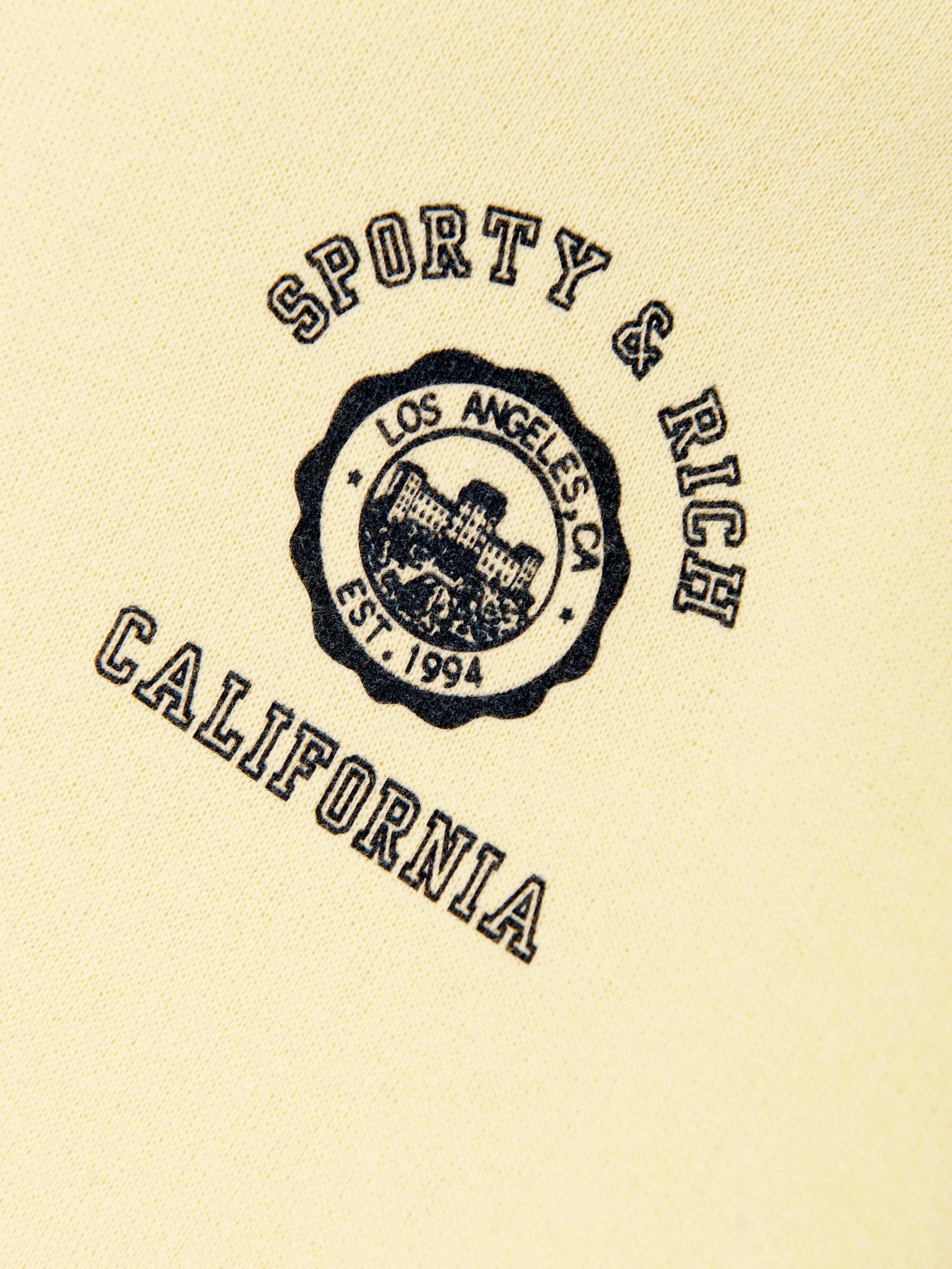 Kids California Emblem Hoodie in Gelb