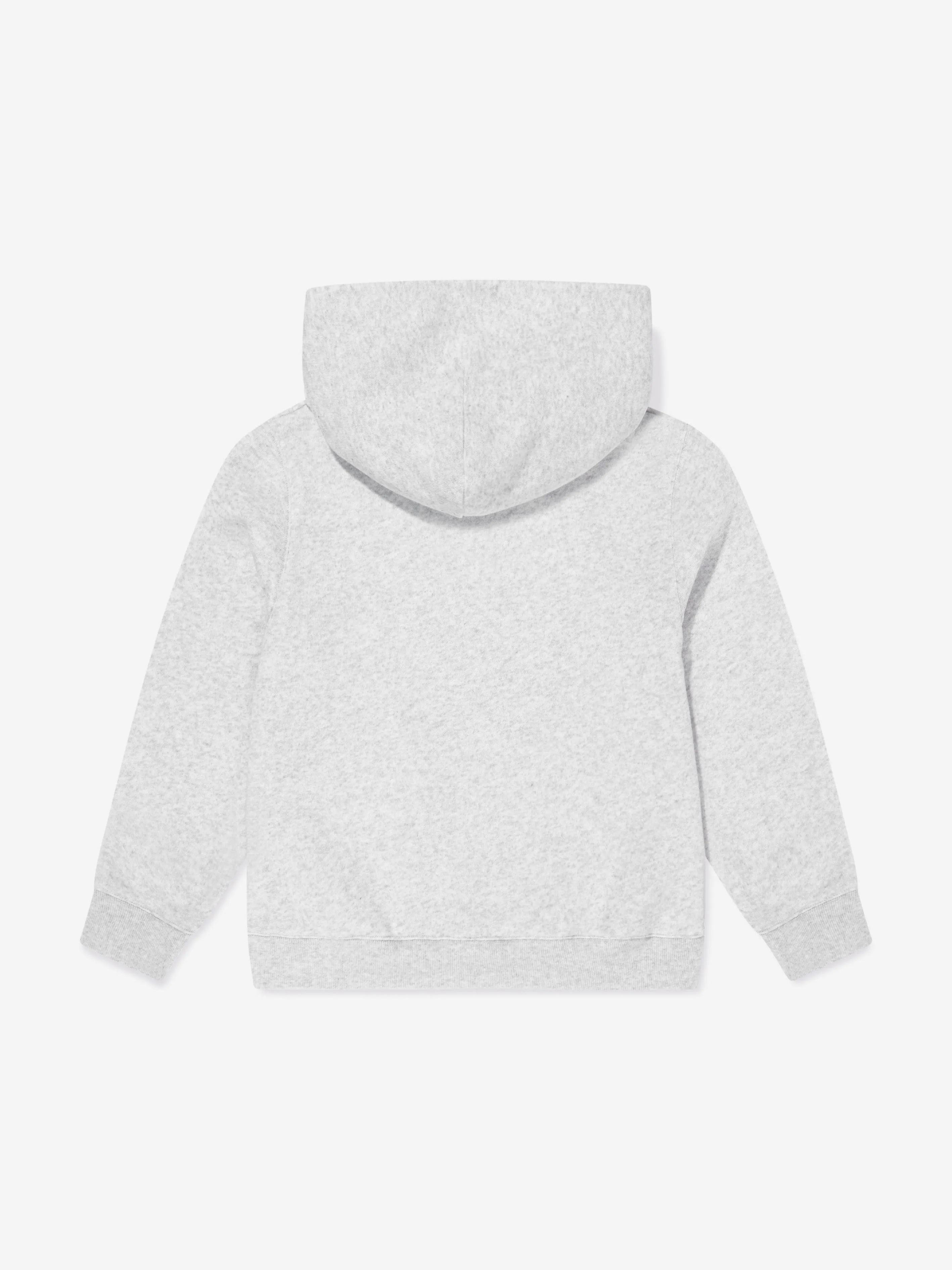 Kids H&W Crest Hoodie in Grau