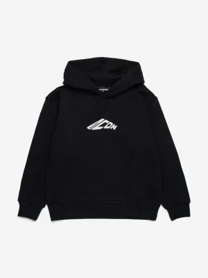 Kids Icon Hoodie in Schwarz