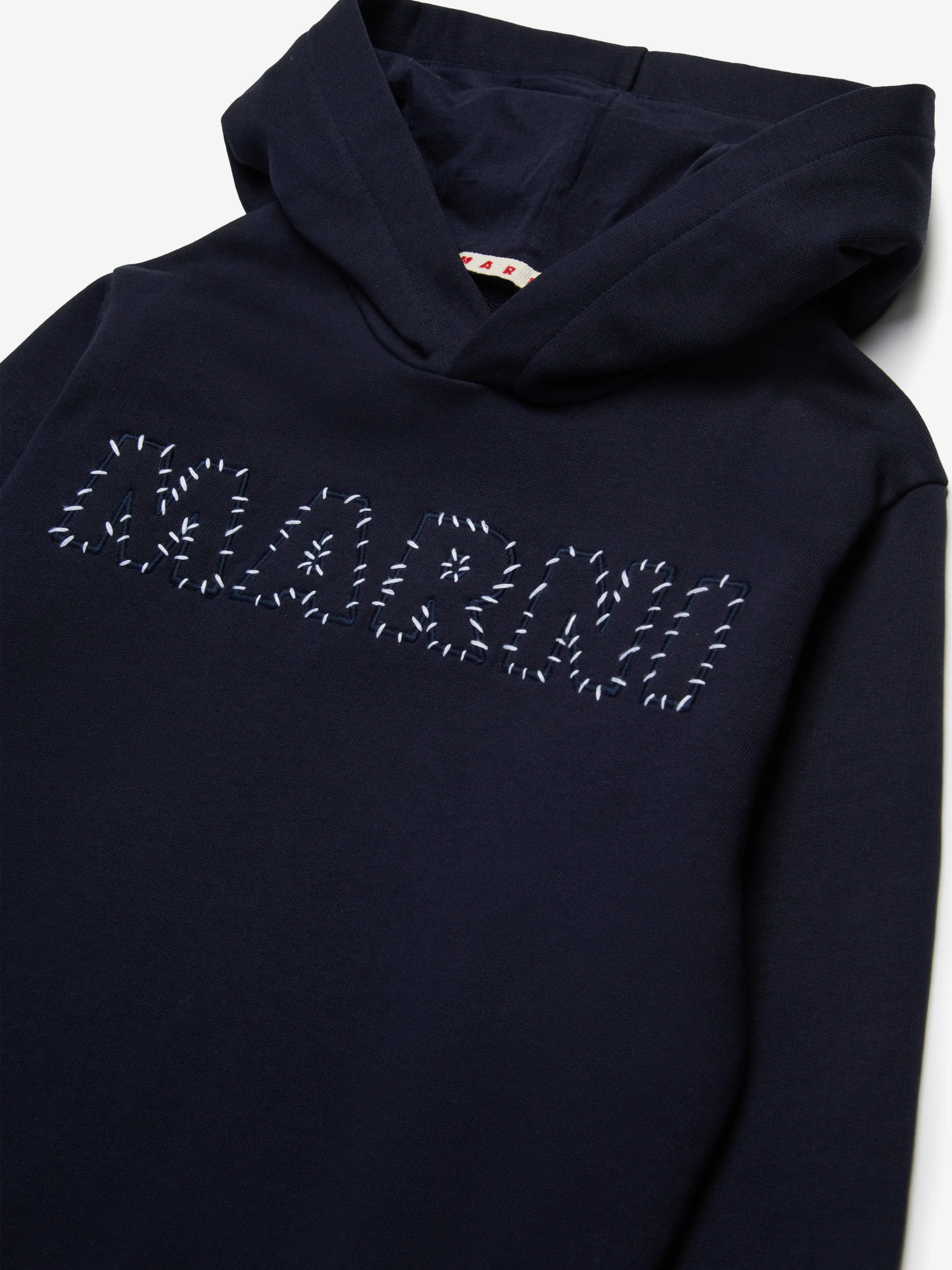 Kinder Logo Kapuzenpullover in Marineblau