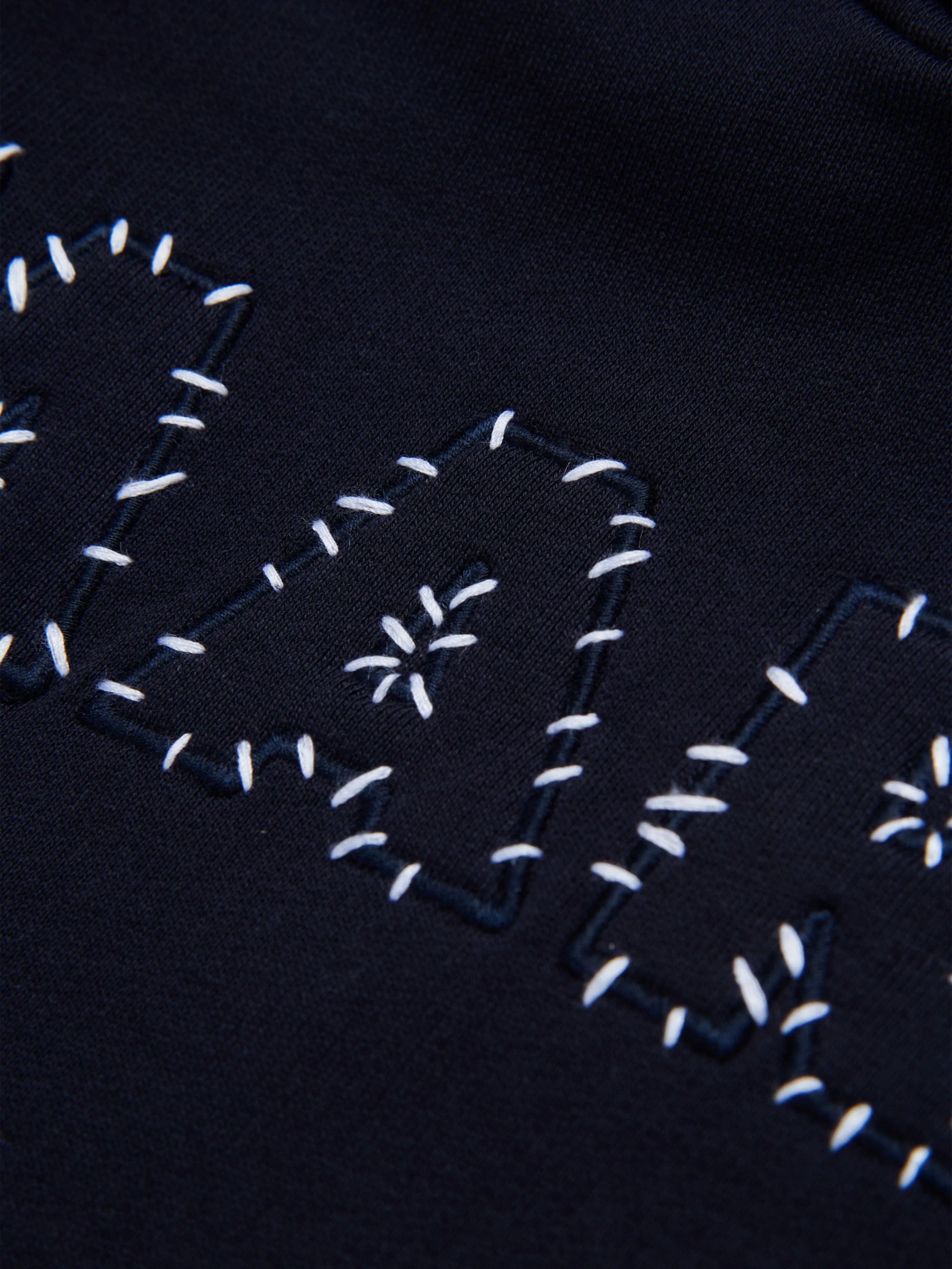 Kinder Logo Kapuzenpullover in Marineblau