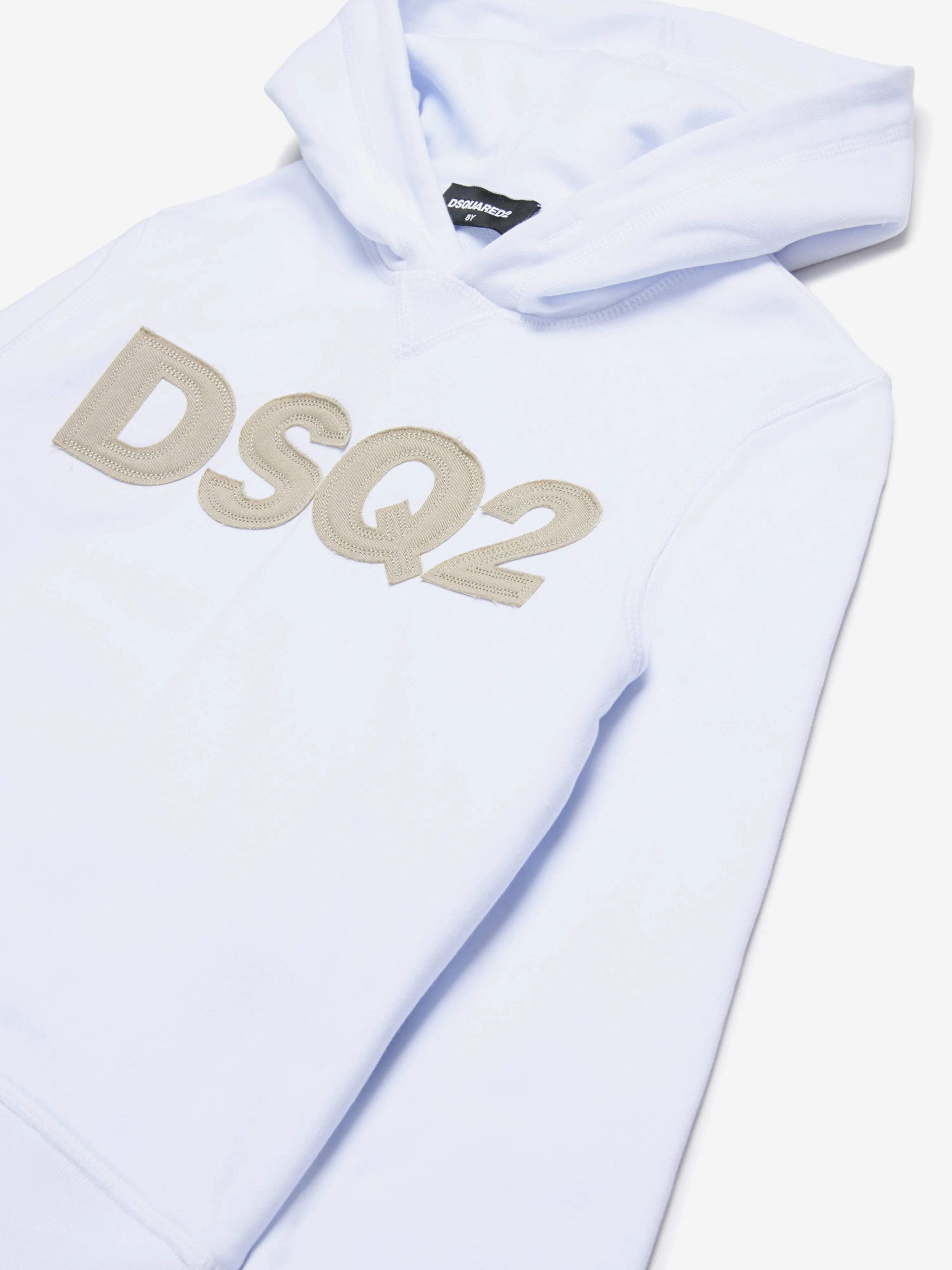 Kinder Logo Hoodie in Weiß