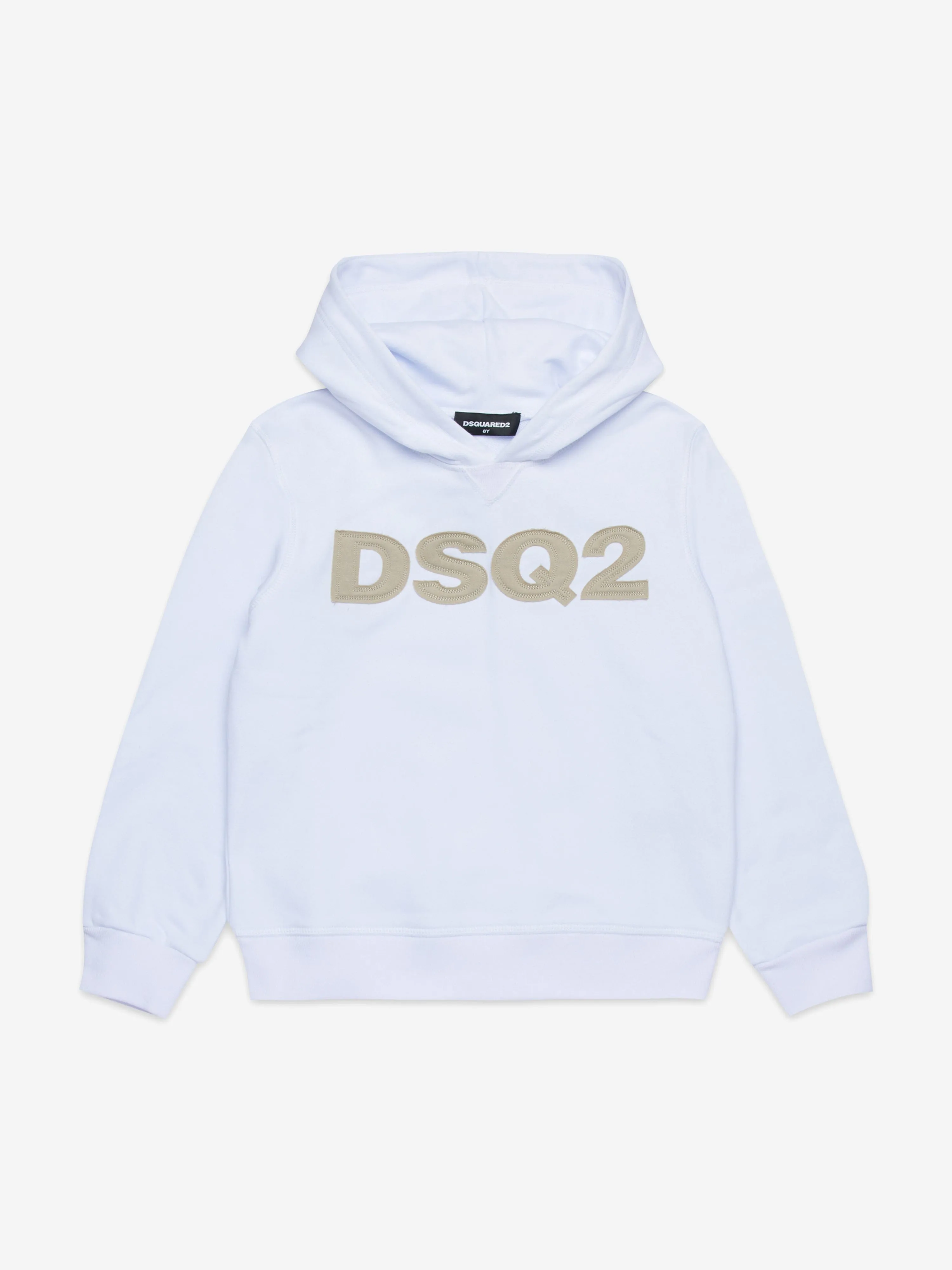 Kinder Logo Hoodie in Weiß