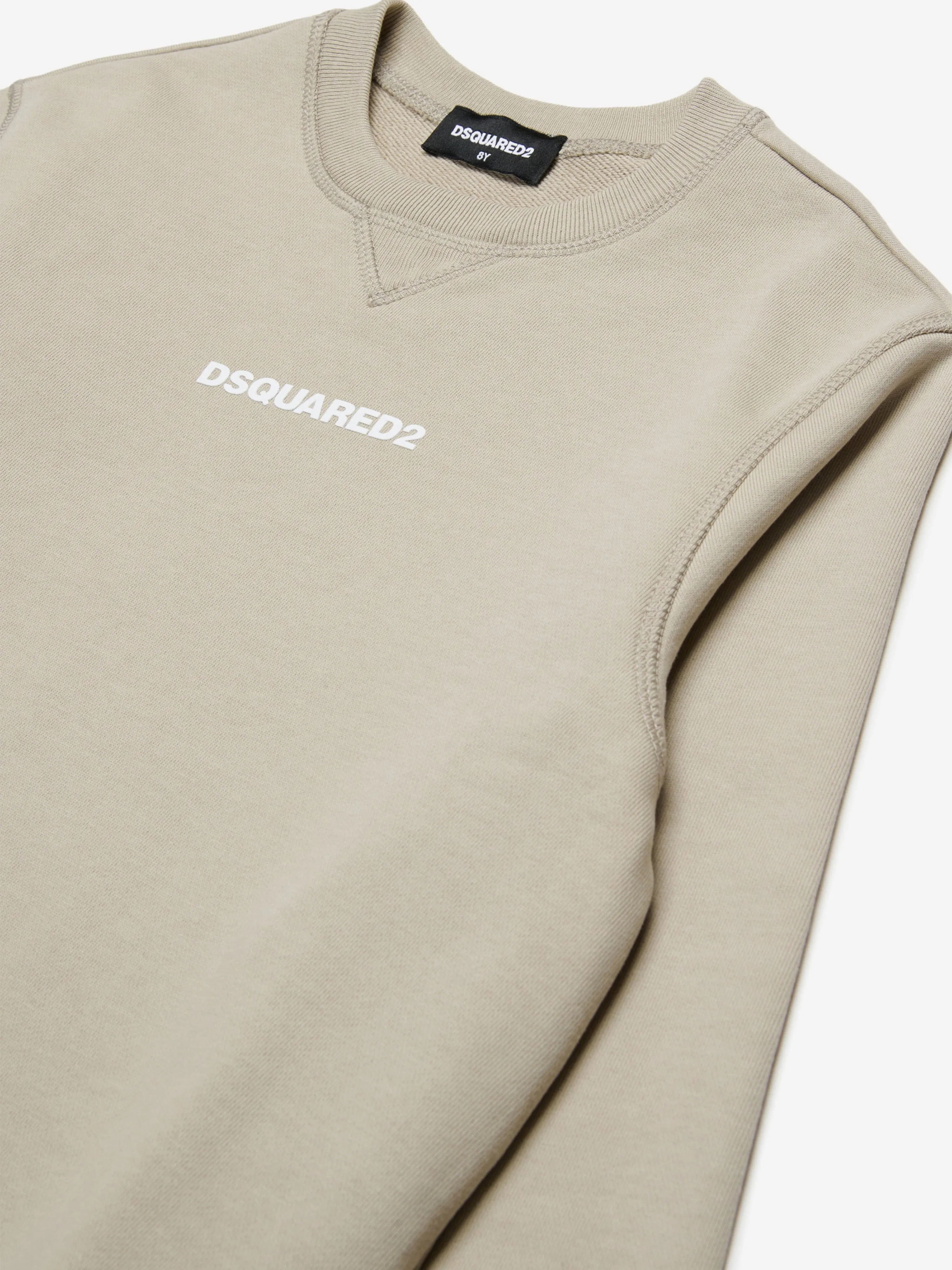 Kinder Logo Sweatshirt in Beige