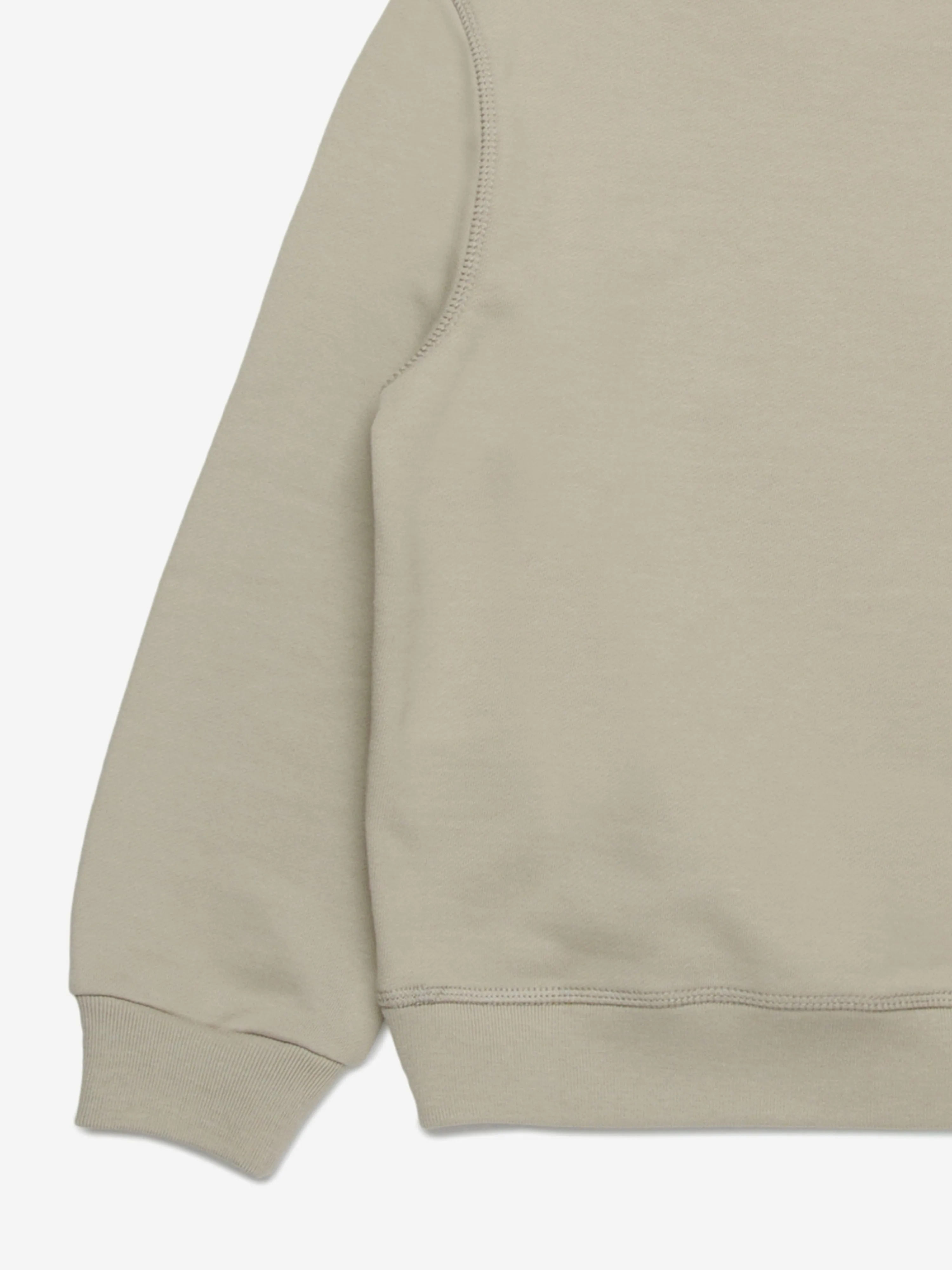 Kinder Logo Sweatshirt in Beige