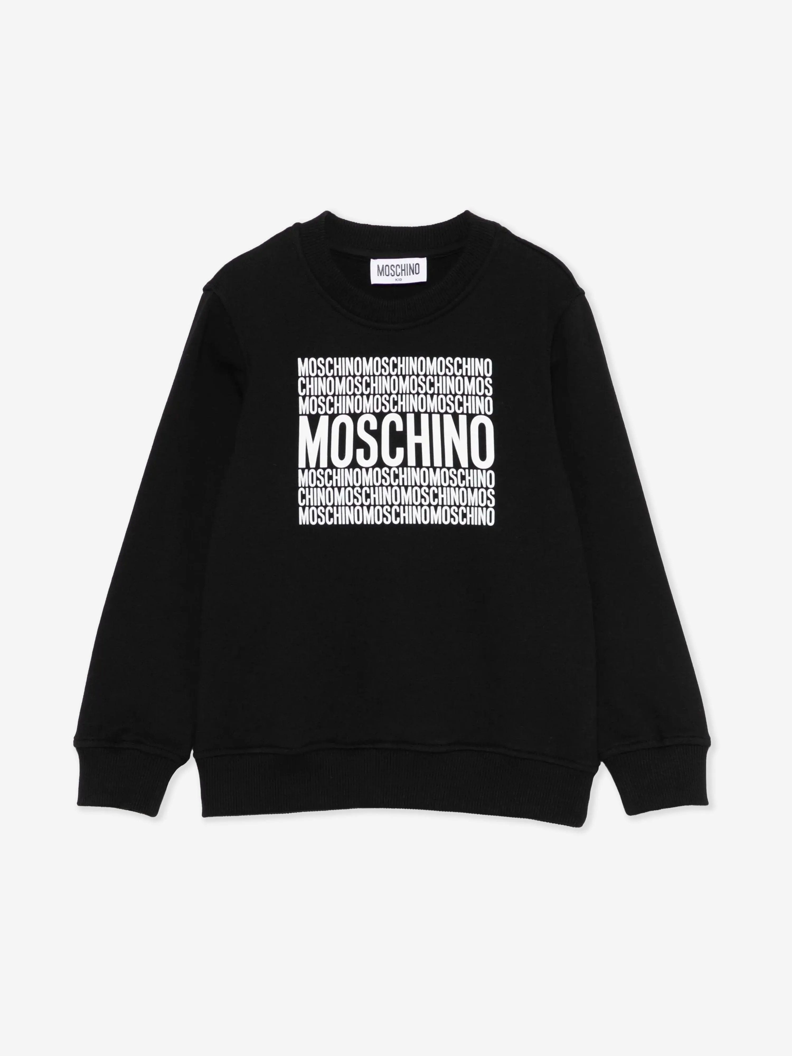 Kinder Logo Sweatshirt in Schwarz
