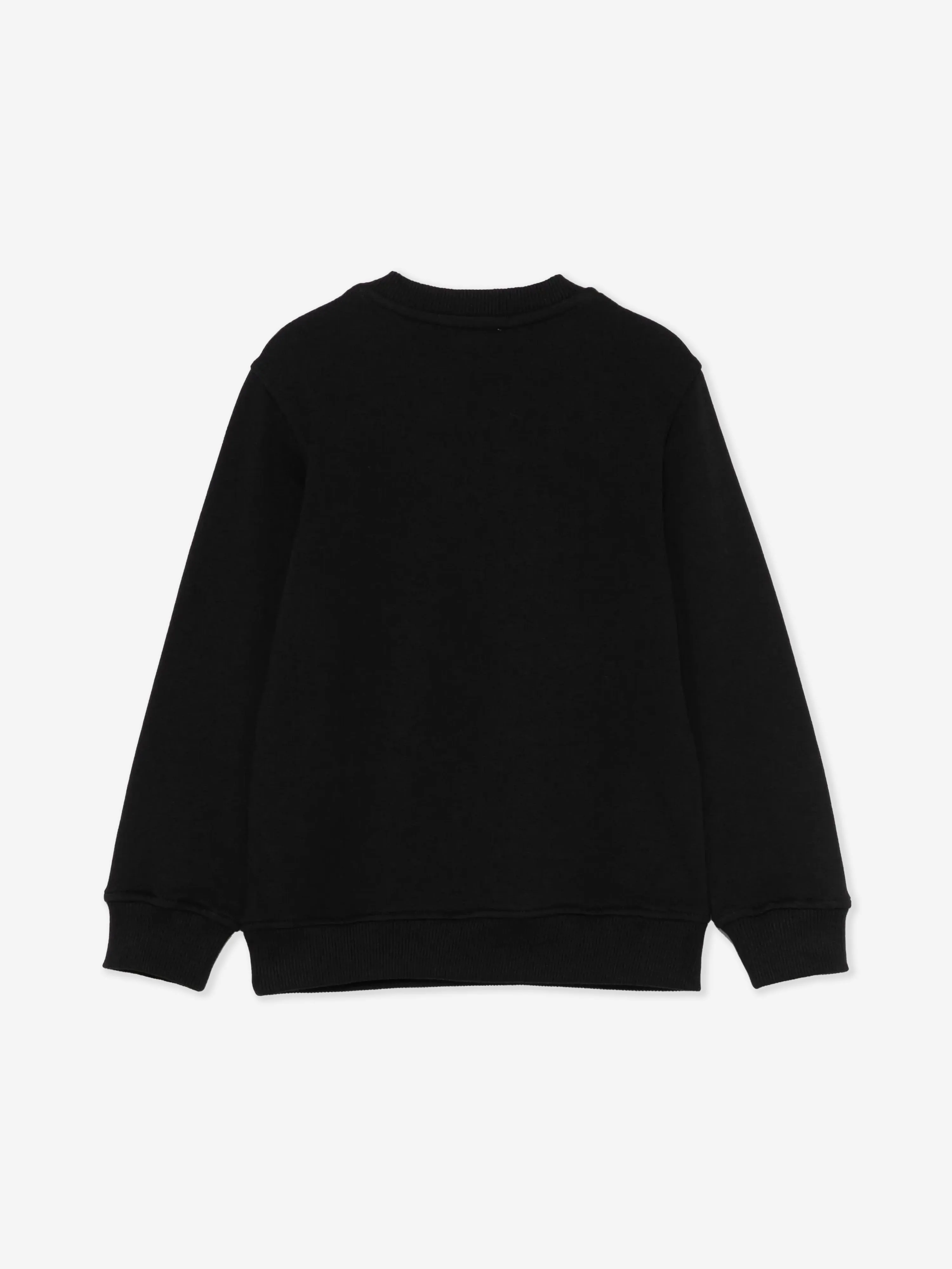 Kinder Logo Sweatshirt in Schwarz