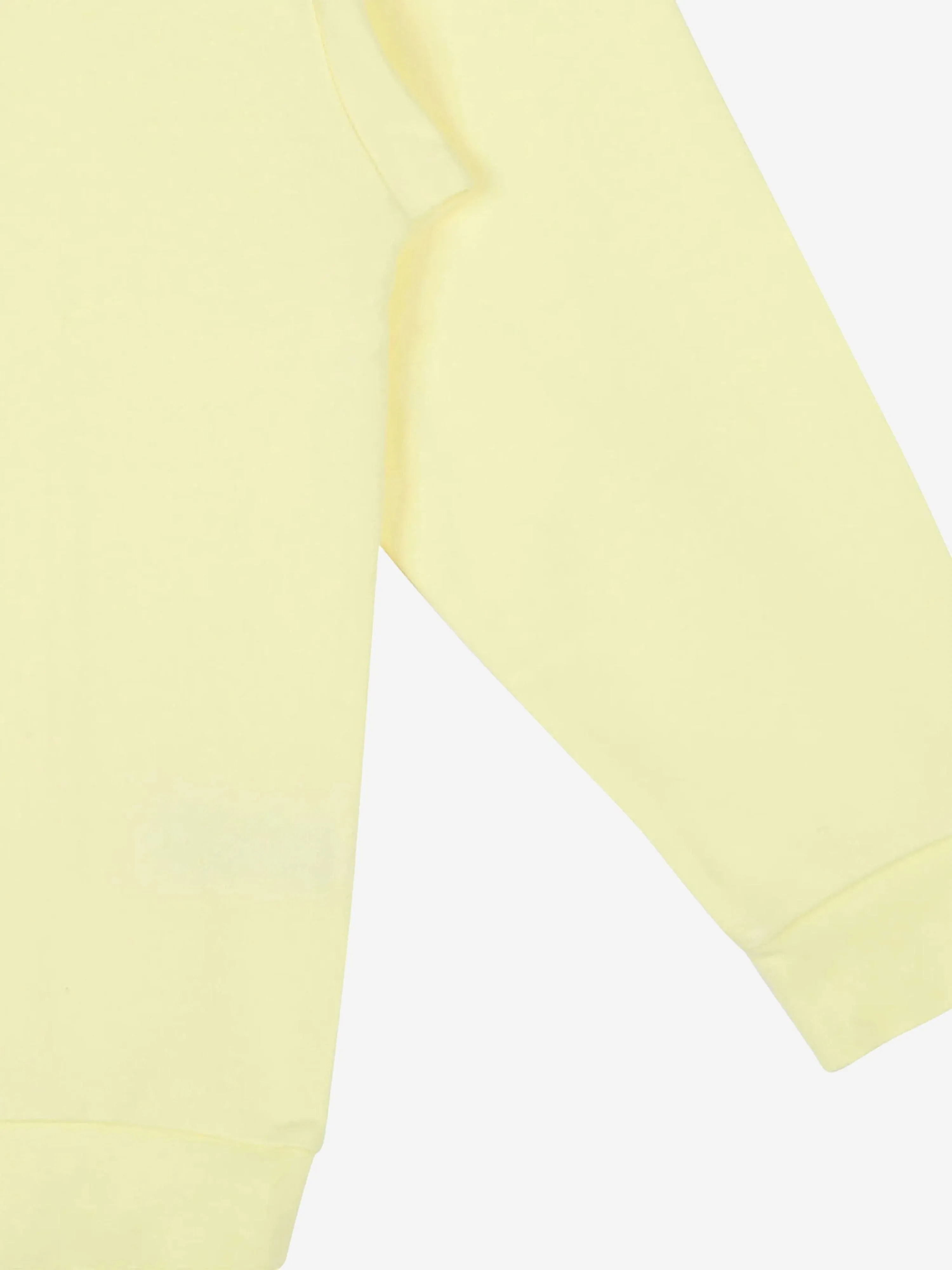 Kinder Logo Sweatshirt in Gelb