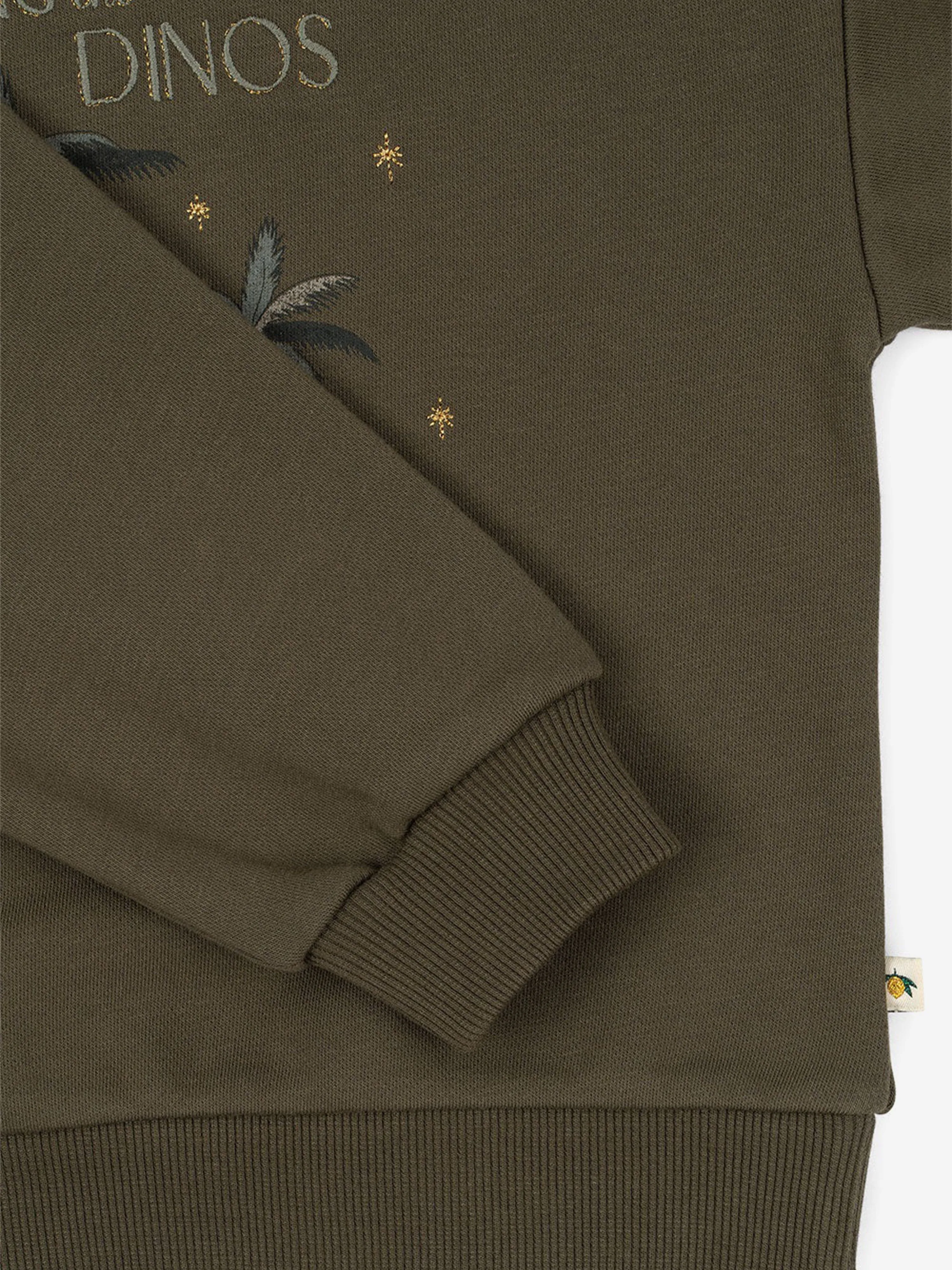 Konges Sl?jd Jungen Lou Sweatshirt in Grün