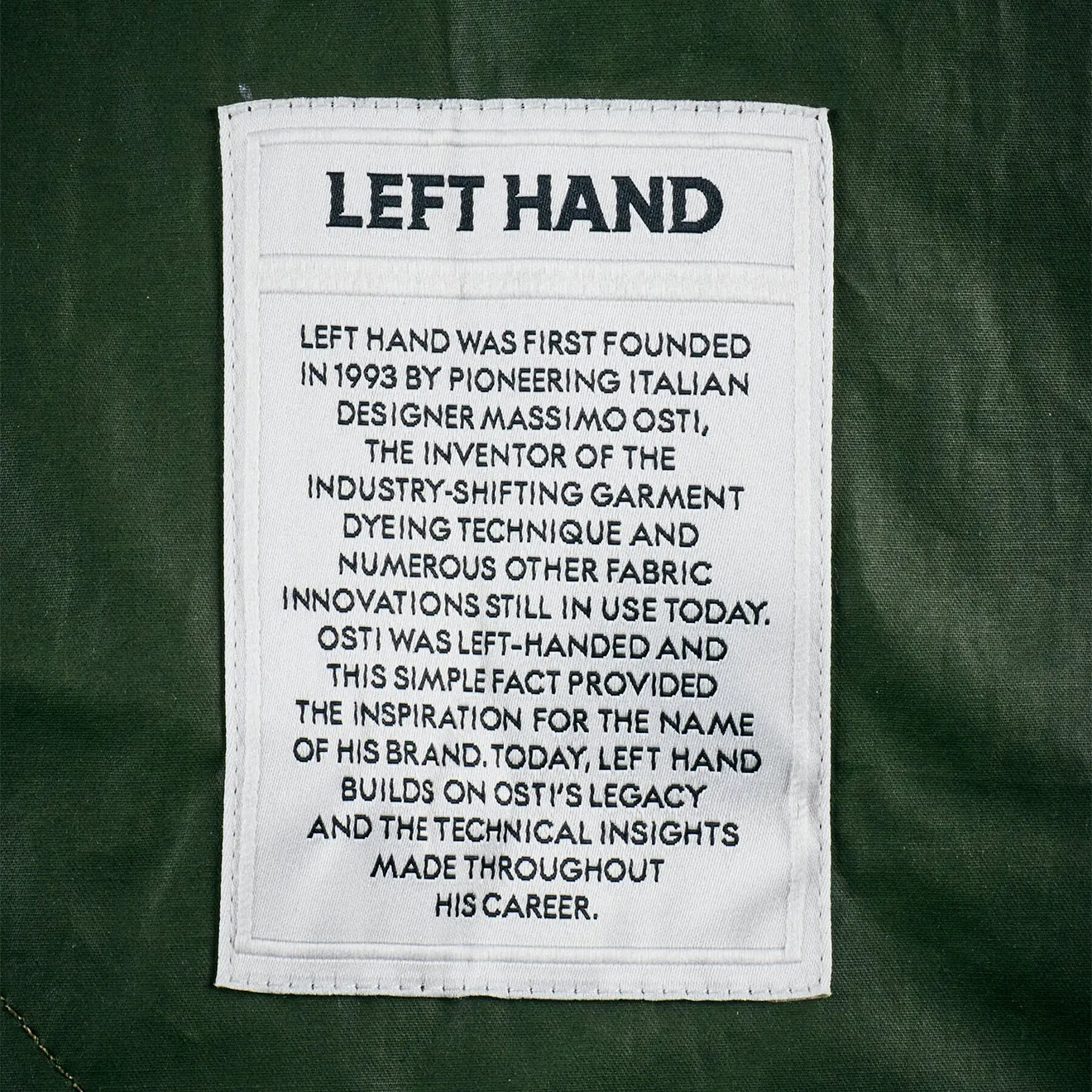 Left Hand Figna Feldjacke Olive