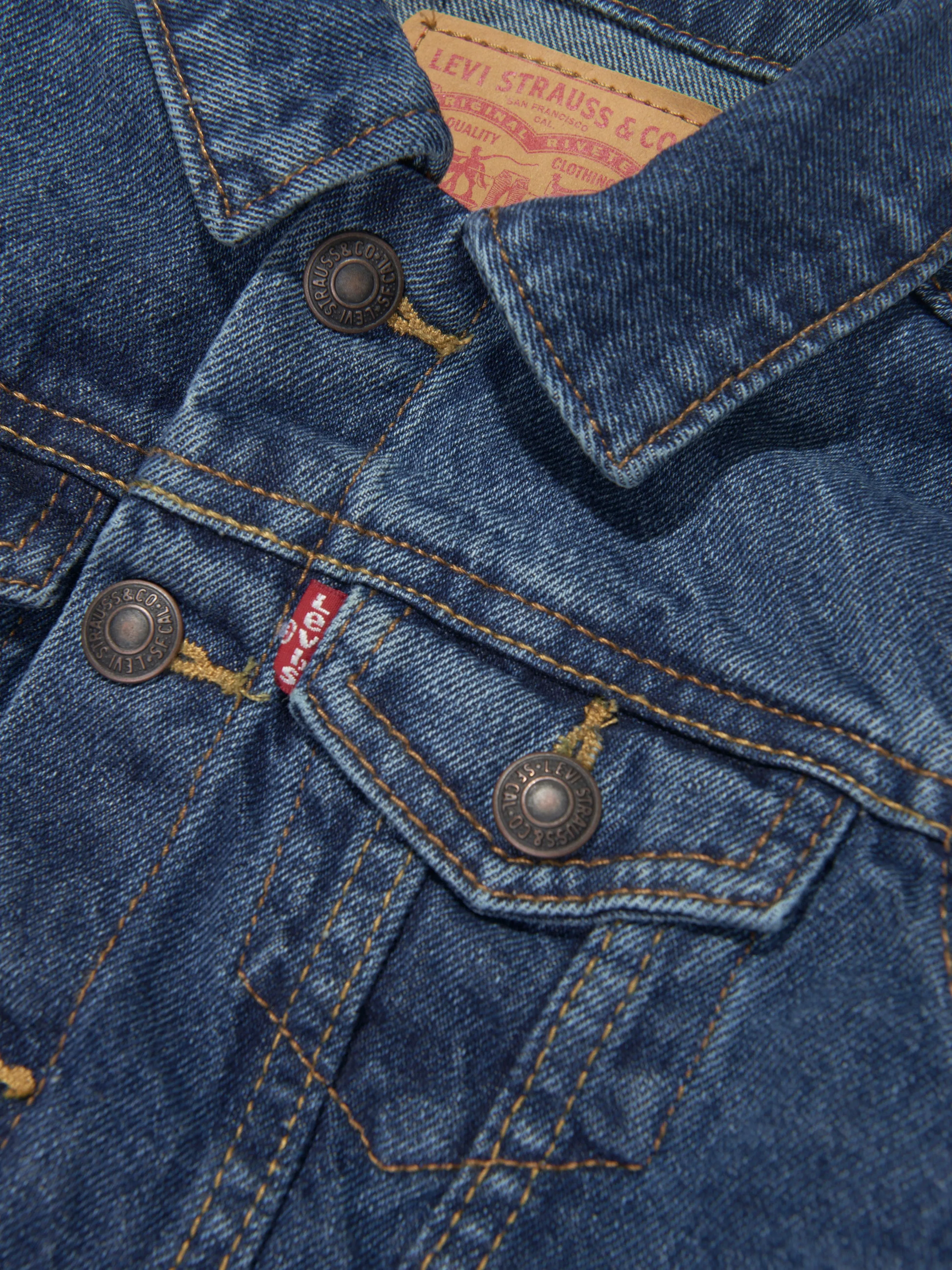 Levi's Baumwoll-Denim-Jacke für Jungen