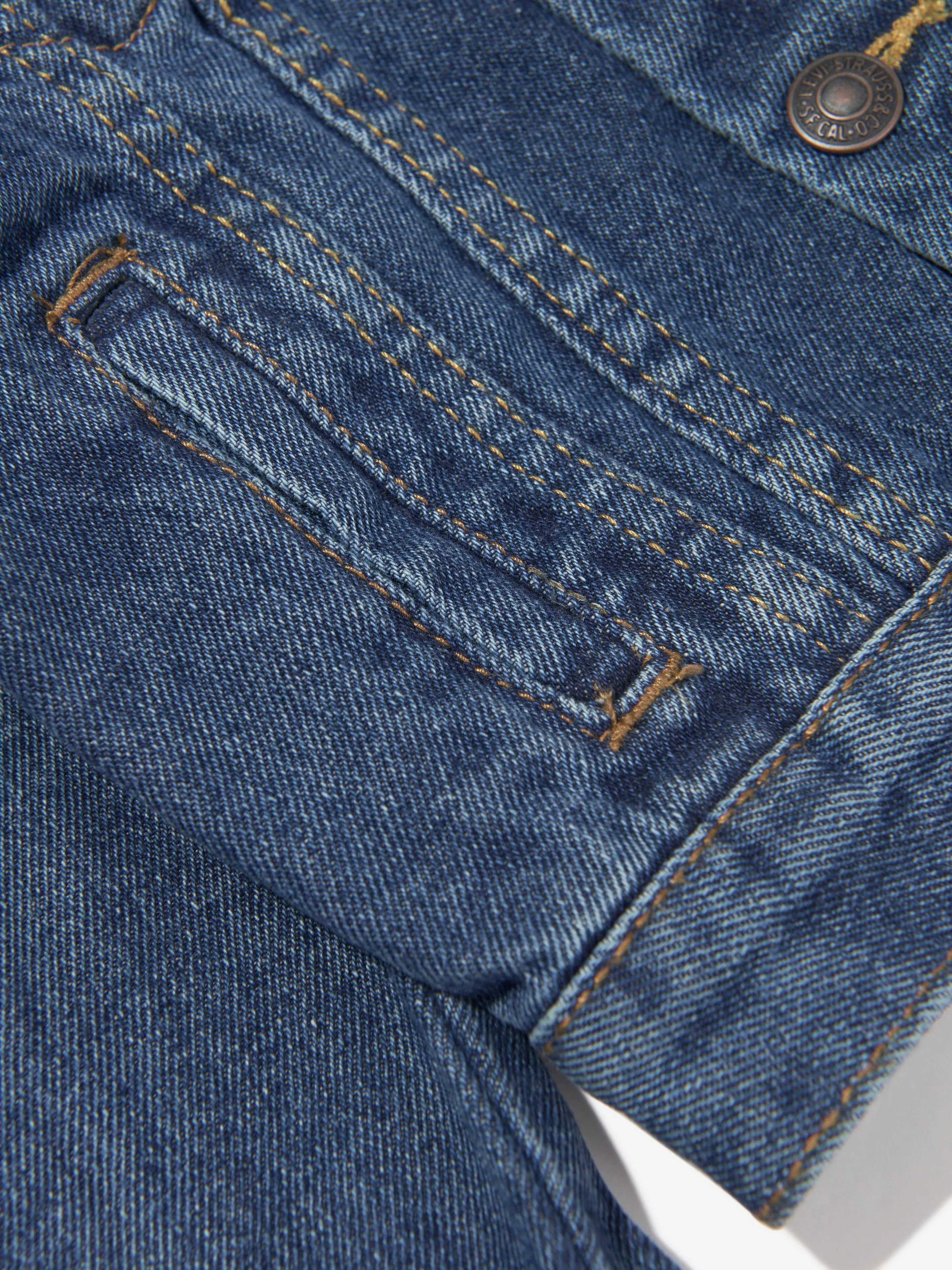 Levi's Baumwoll-Denim-Jacke für Jungen