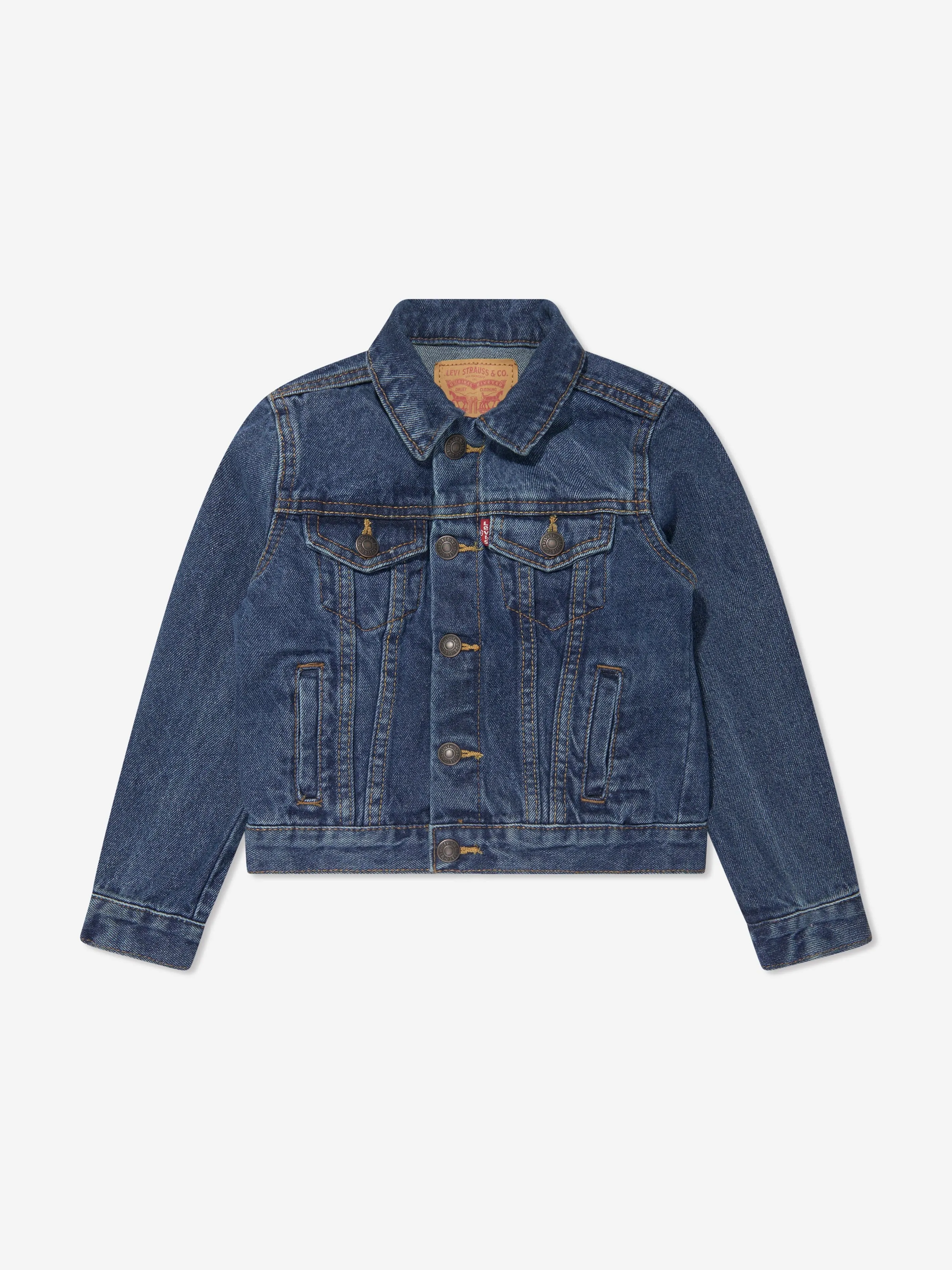 Levi's Baumwoll-Denim-Jacke für Jungen