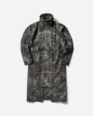 Herren Bio Soldier Denim Trenchcoat Camouflage