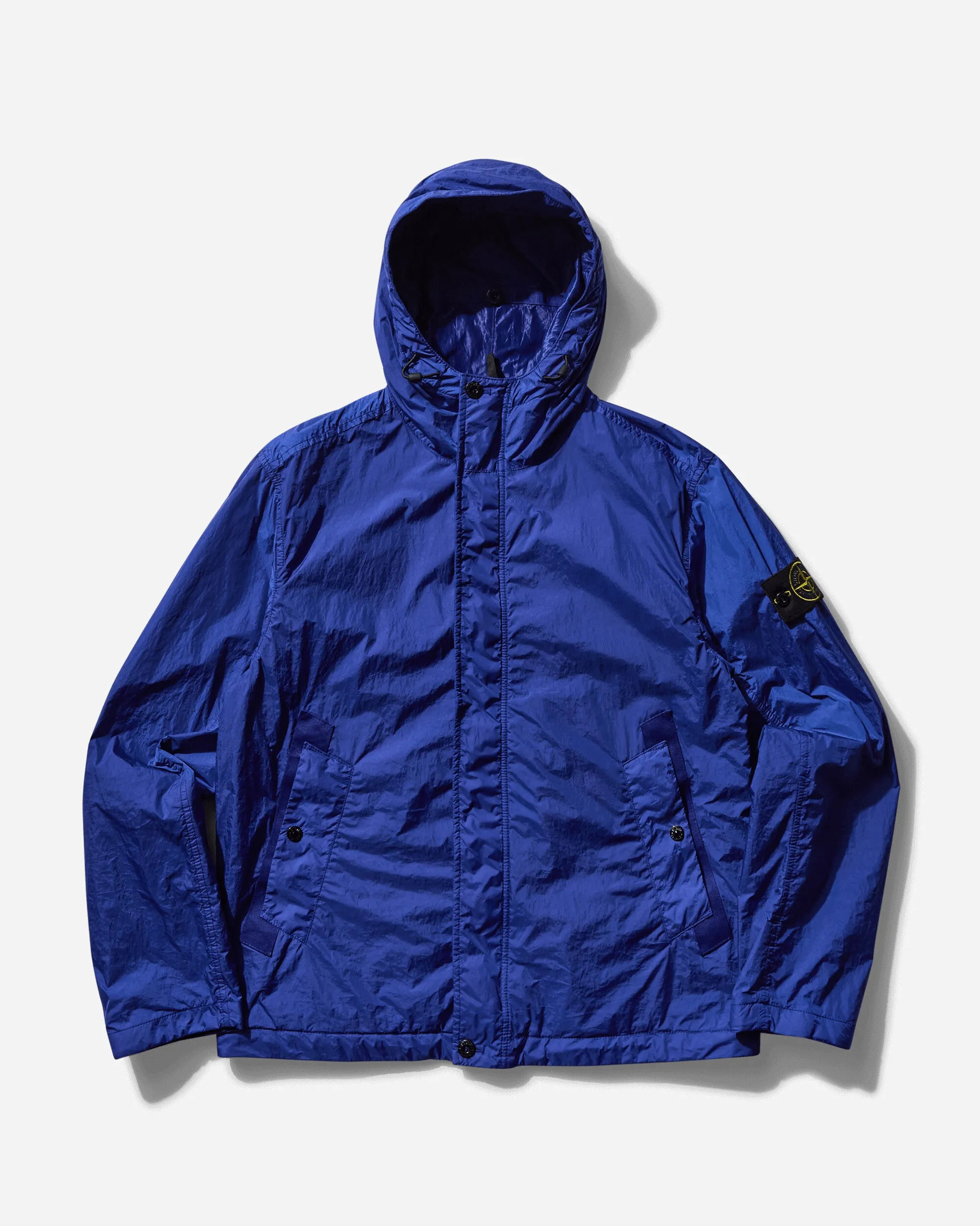 Herren Crinkle Reps R-NY Kapuzenjacke Hellblau