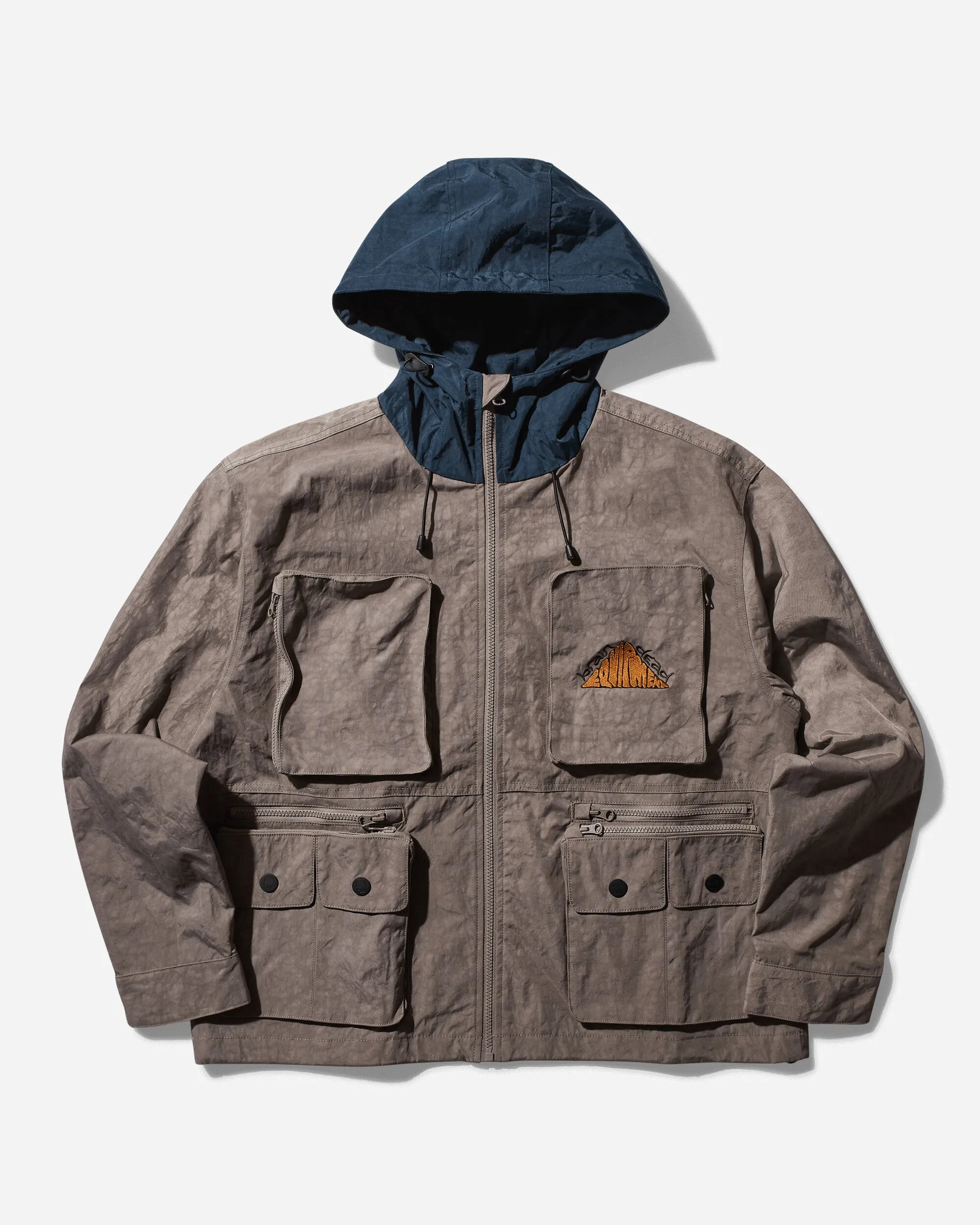 Herren Jagdjacke im Cropped-Schnitt in Beige