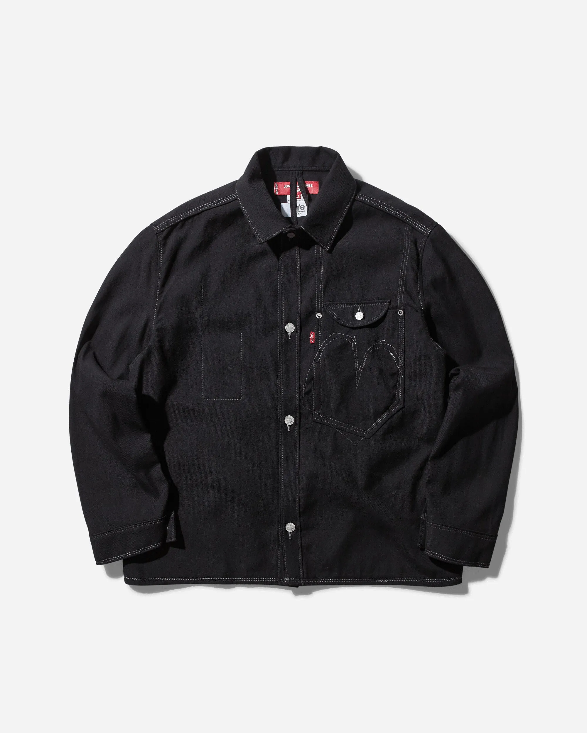 Herren Levi’s Wolljacke Schwarz
