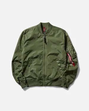 Herren MA-1 TT Two Tone Bomberjacke Salbeigrün