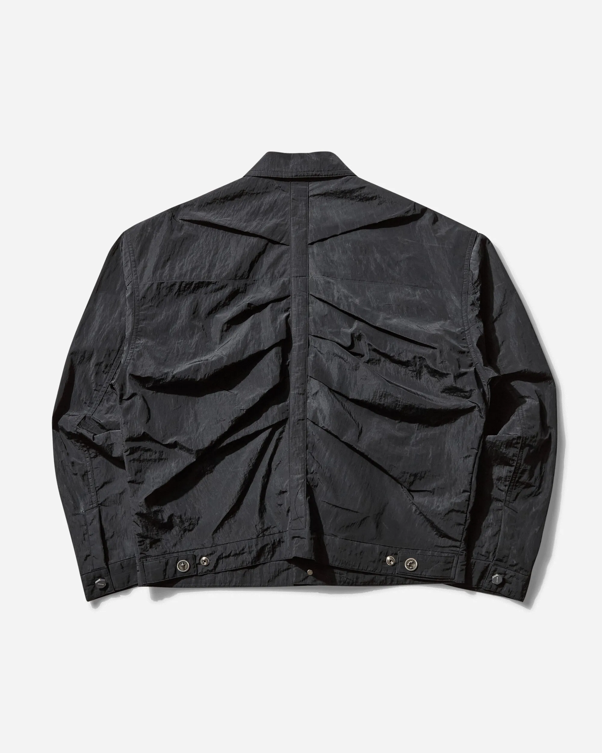 Herren-Jacke mit Krallenmuster in Schwarz