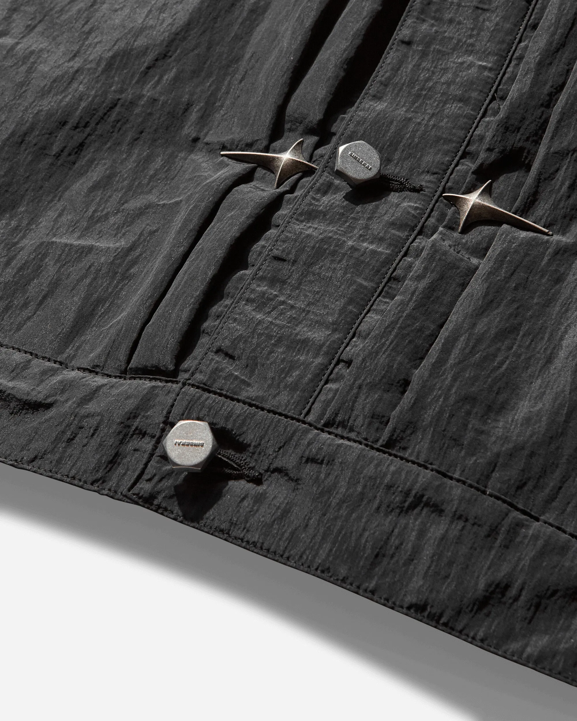 Herren-Jacke mit Krallenmuster in Schwarz